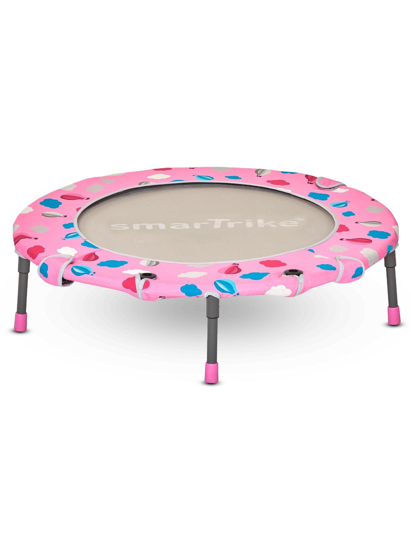 smartrike-activity-centre-3-in-1-trampoline-and-activity-centrenbsp--pinkstillFront