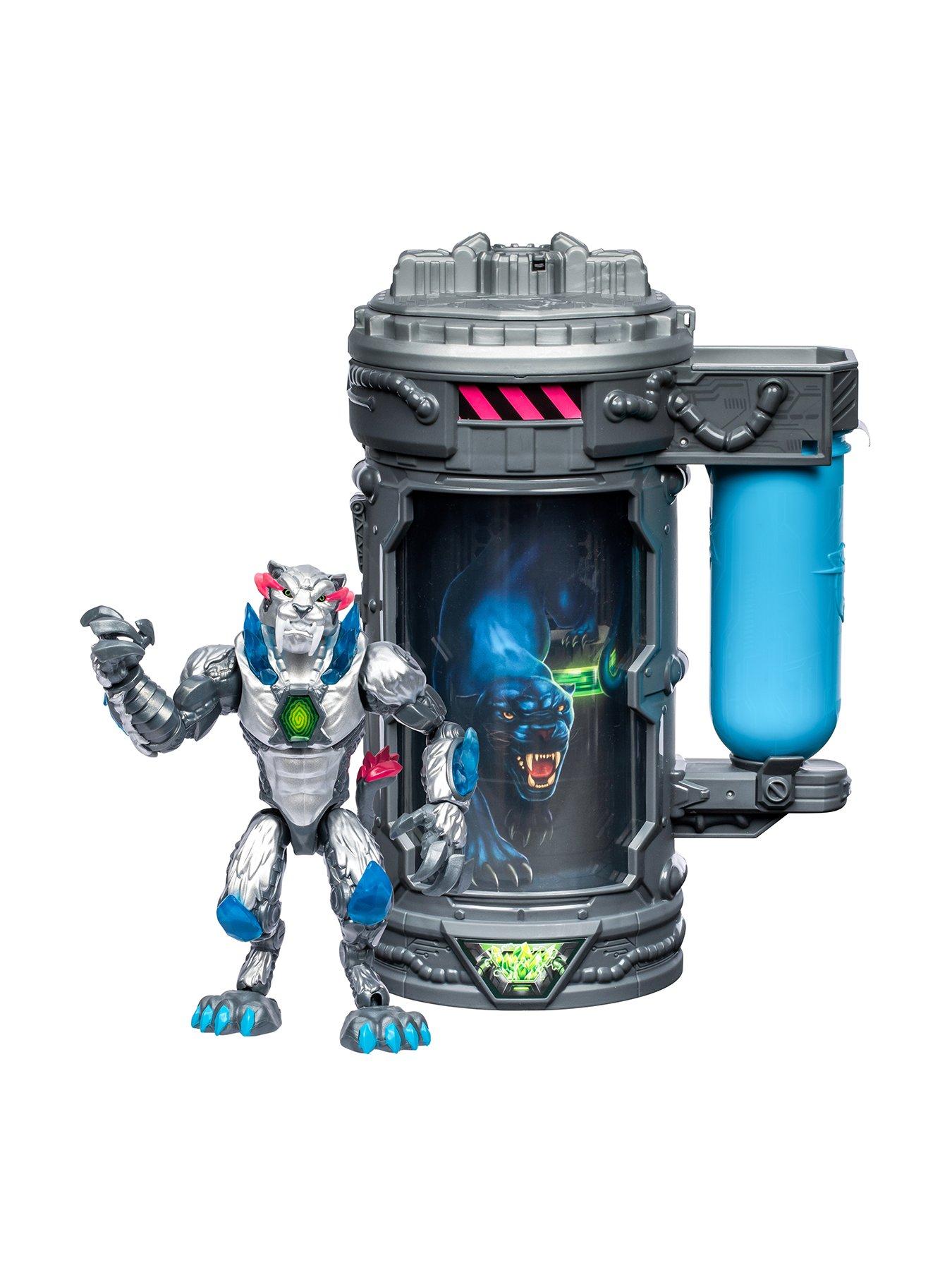 Image 1 of 7 of Beast Lab MrBeast Lab Mutators: Mutation Chamber Metallic Panther Action Figure