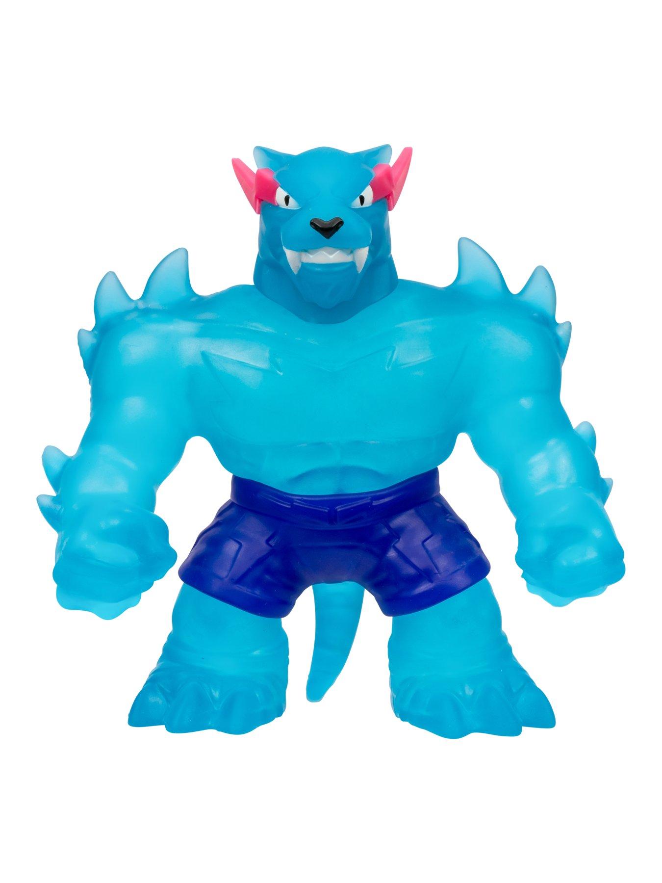 Image 3 of 7 of Beast Lab Heroes of Goo Jit Zu MrBeast Lab Stretchy Hero Hypercharged Panther Figure