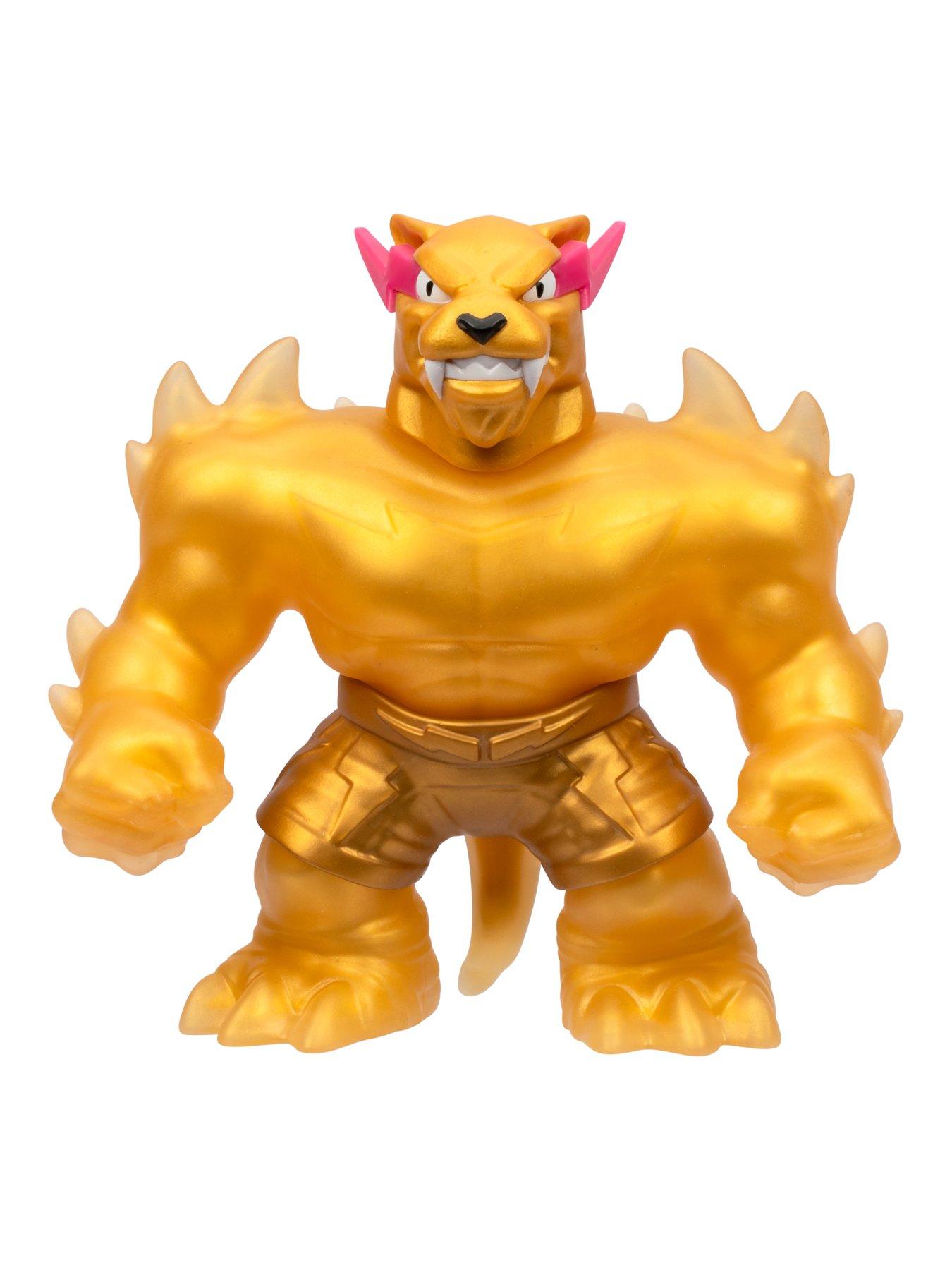 Image 3 of 7 of Beast Lab Heroes of Goo Jit Zu MrBeast Lab Stretchy Hero Hypercharged Panther Figure