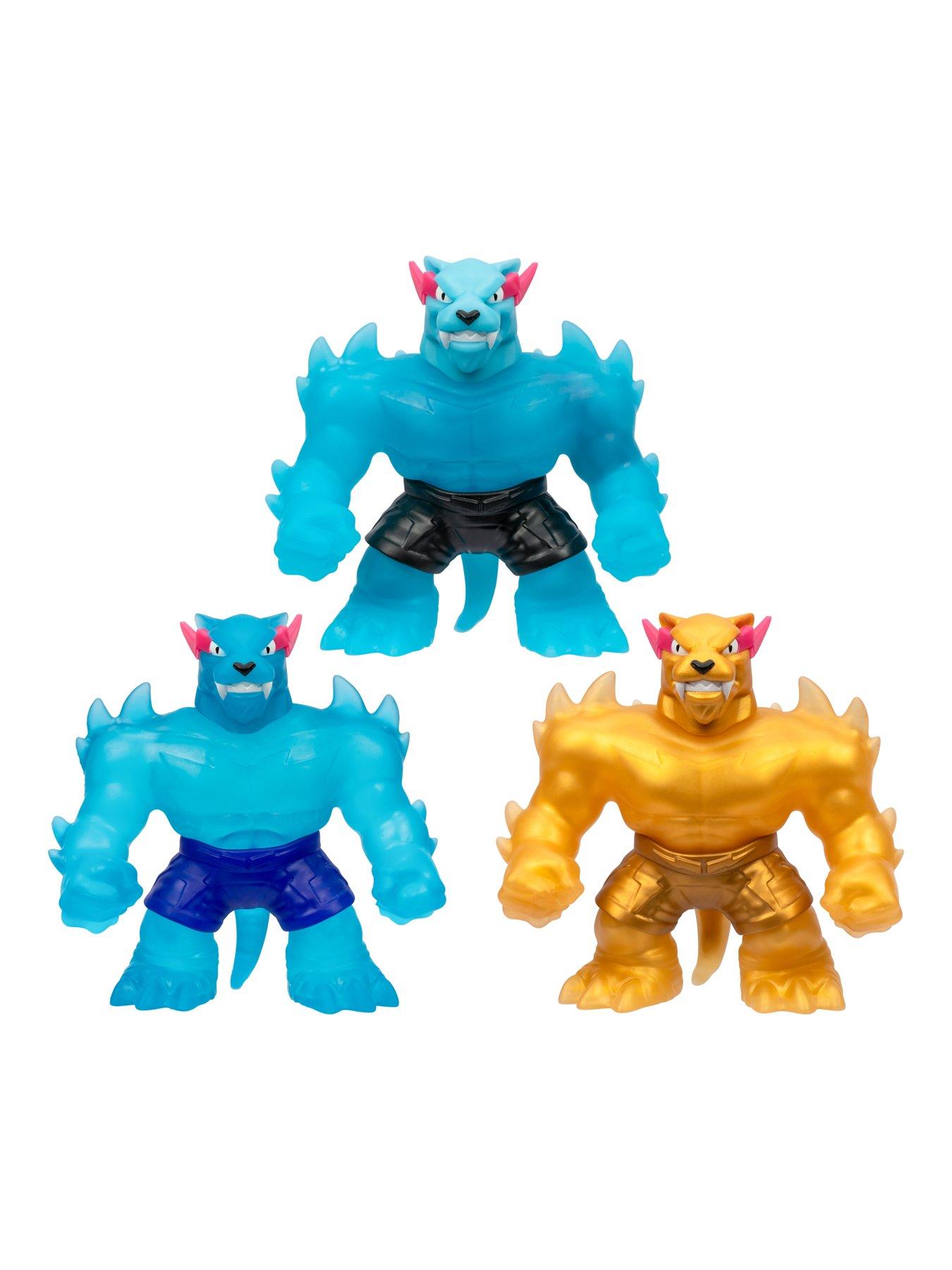 Image 7 of 7 of Beast Lab Heroes of Goo Jit Zu MrBeast Lab Stretchy Hero Hypercharged Panther Figure