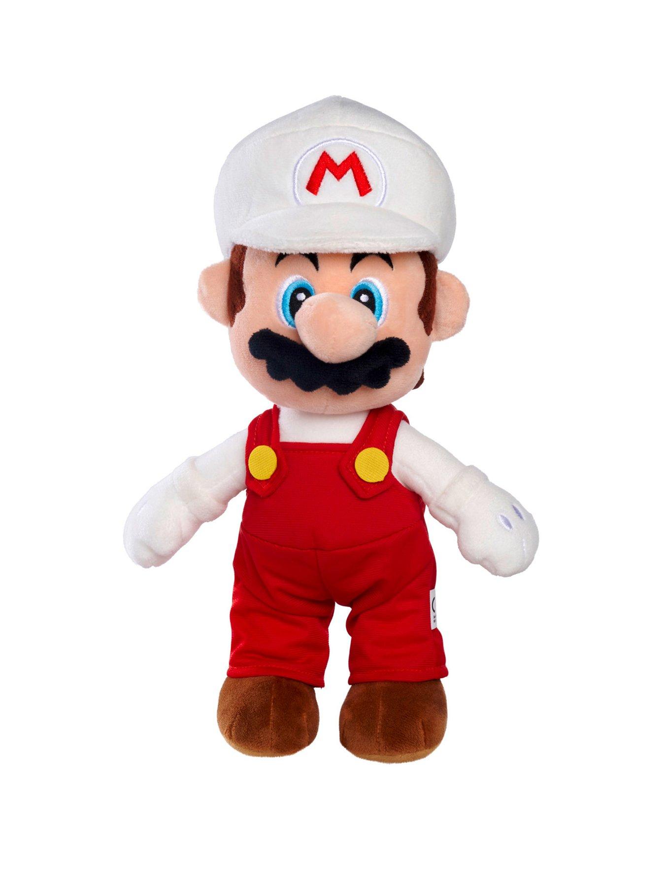 Super Mario Super Mario Fire Mario 30cm Soft Toy