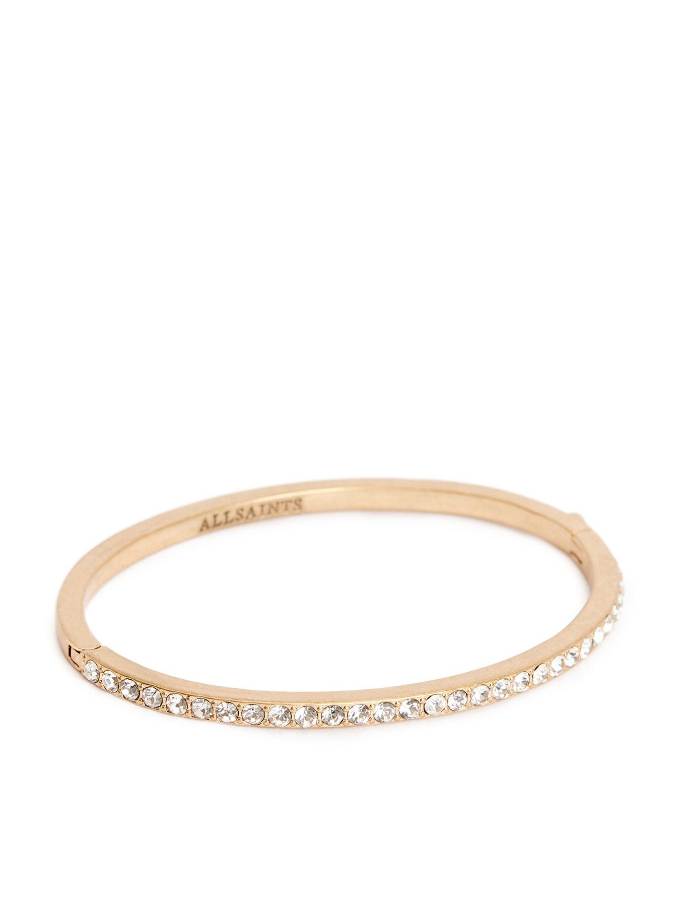 allsaints-allsaints-stone-hinged-bangle-bracelet-gold