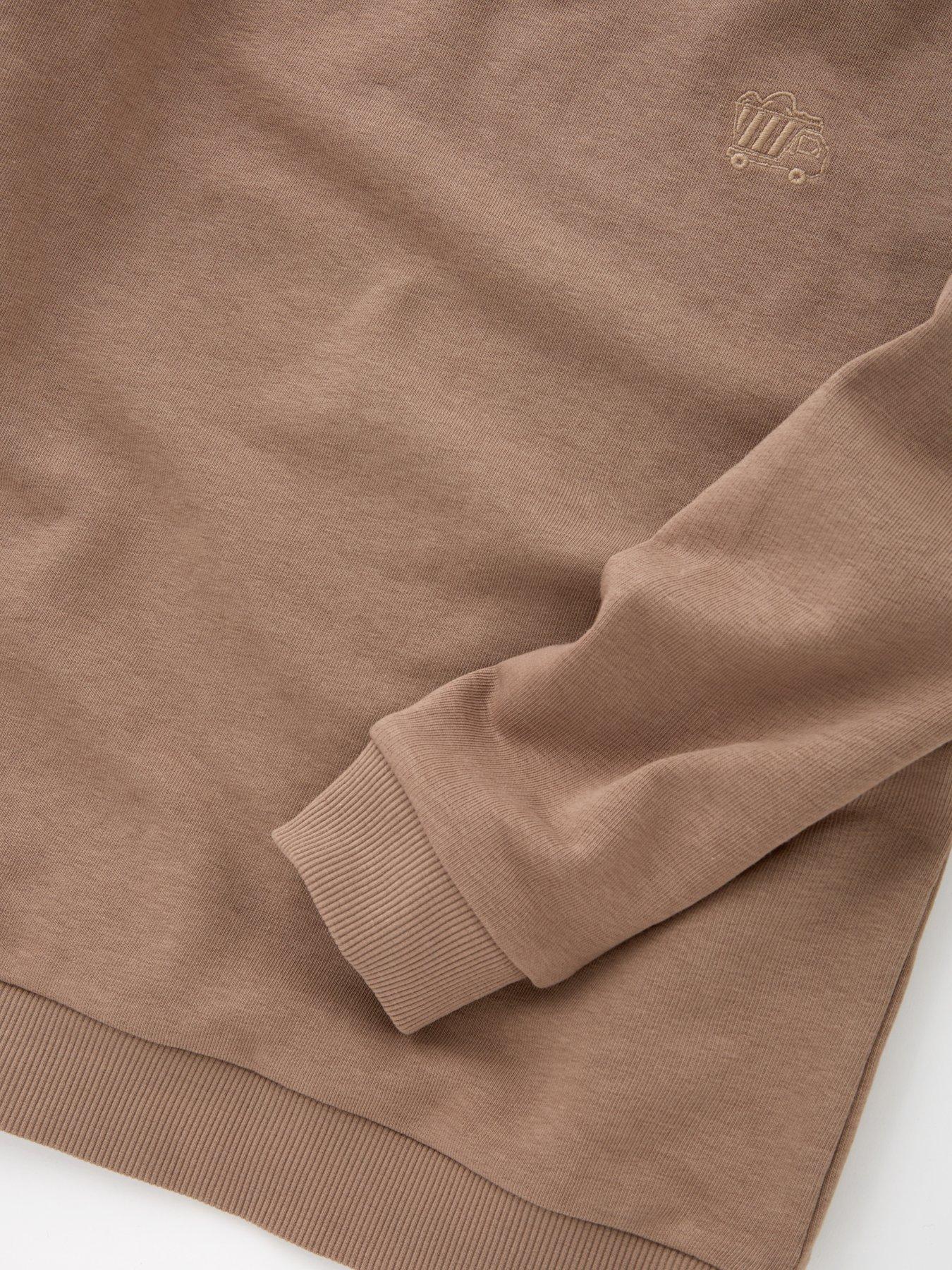 Image 3 of 4 of Everyday Boys Brown Sweat Top And Jog Set