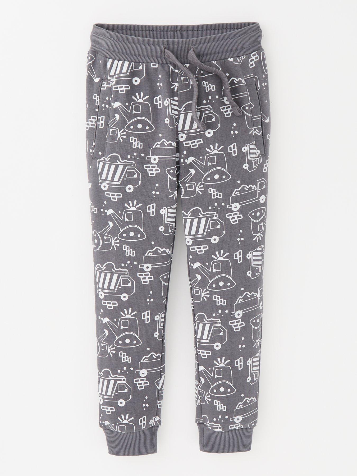 Image 1 of 4 of Mini V by Very Boys Transport Print Jogger - Multi