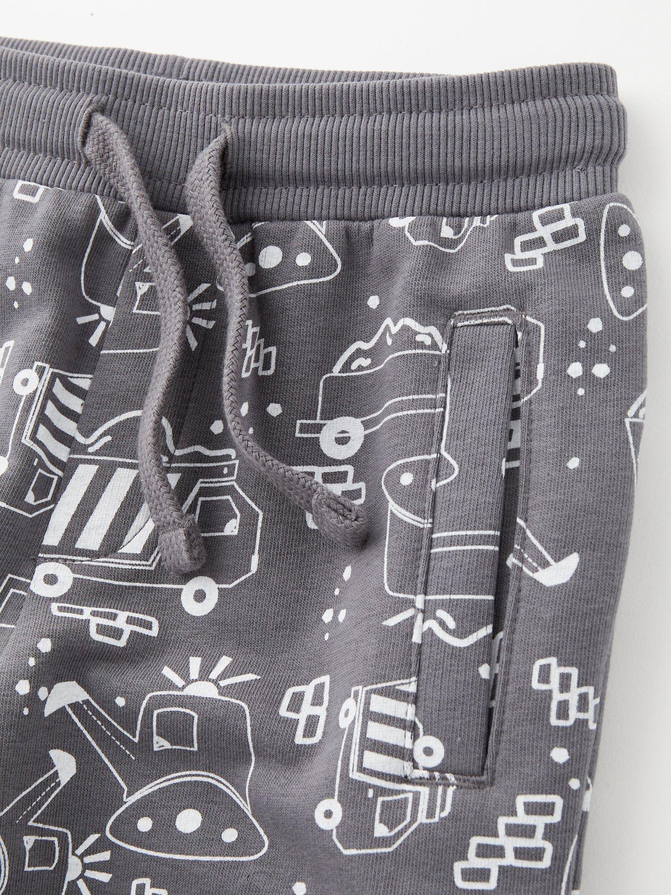 Image 3 of 4 of Mini V by Very Boys Transport Print Jogger - Multi