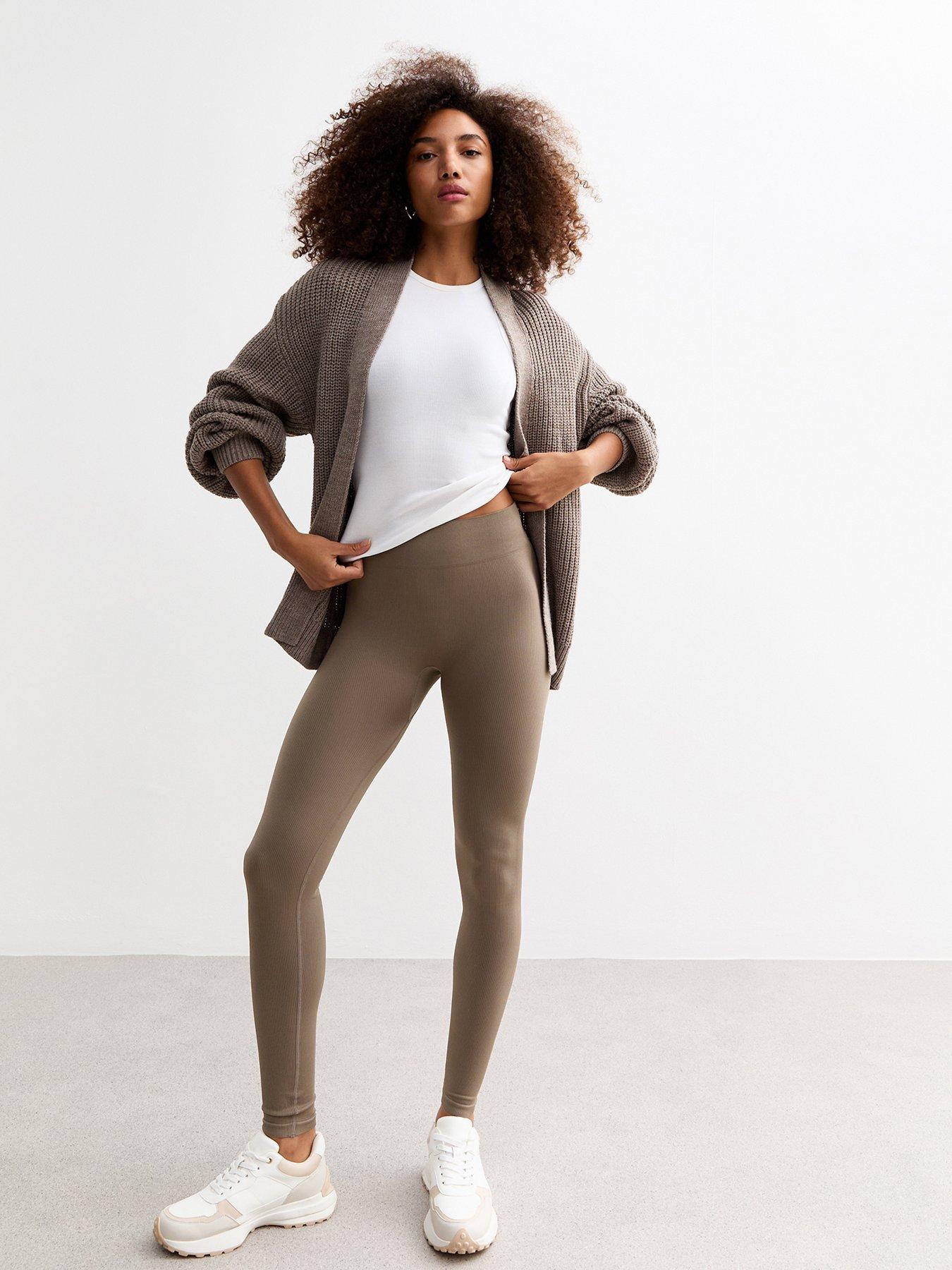 new-look-mink-ribbed-seamless-leggings-brown