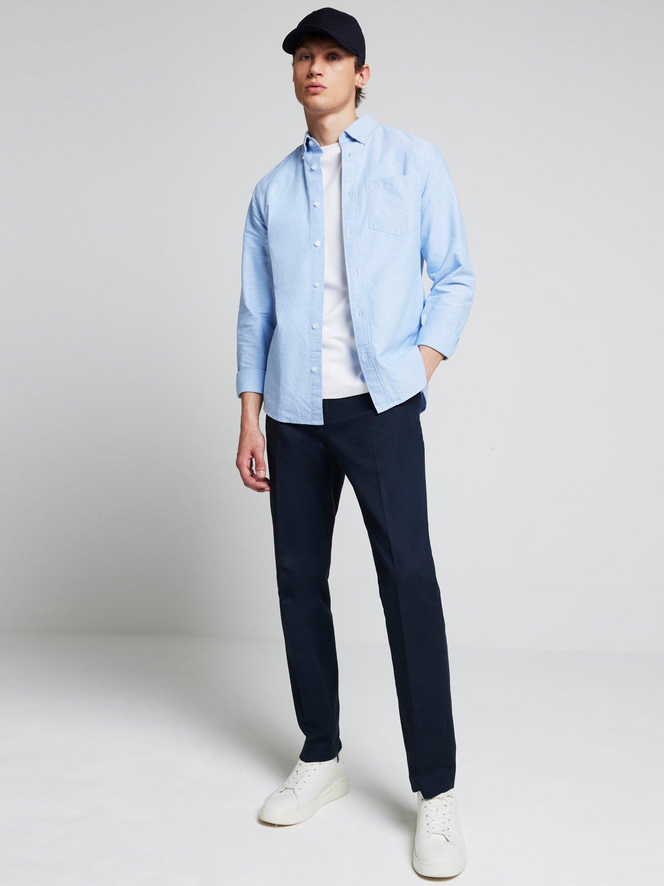 river-island-river-island-ls-oxford-shirt-blueback