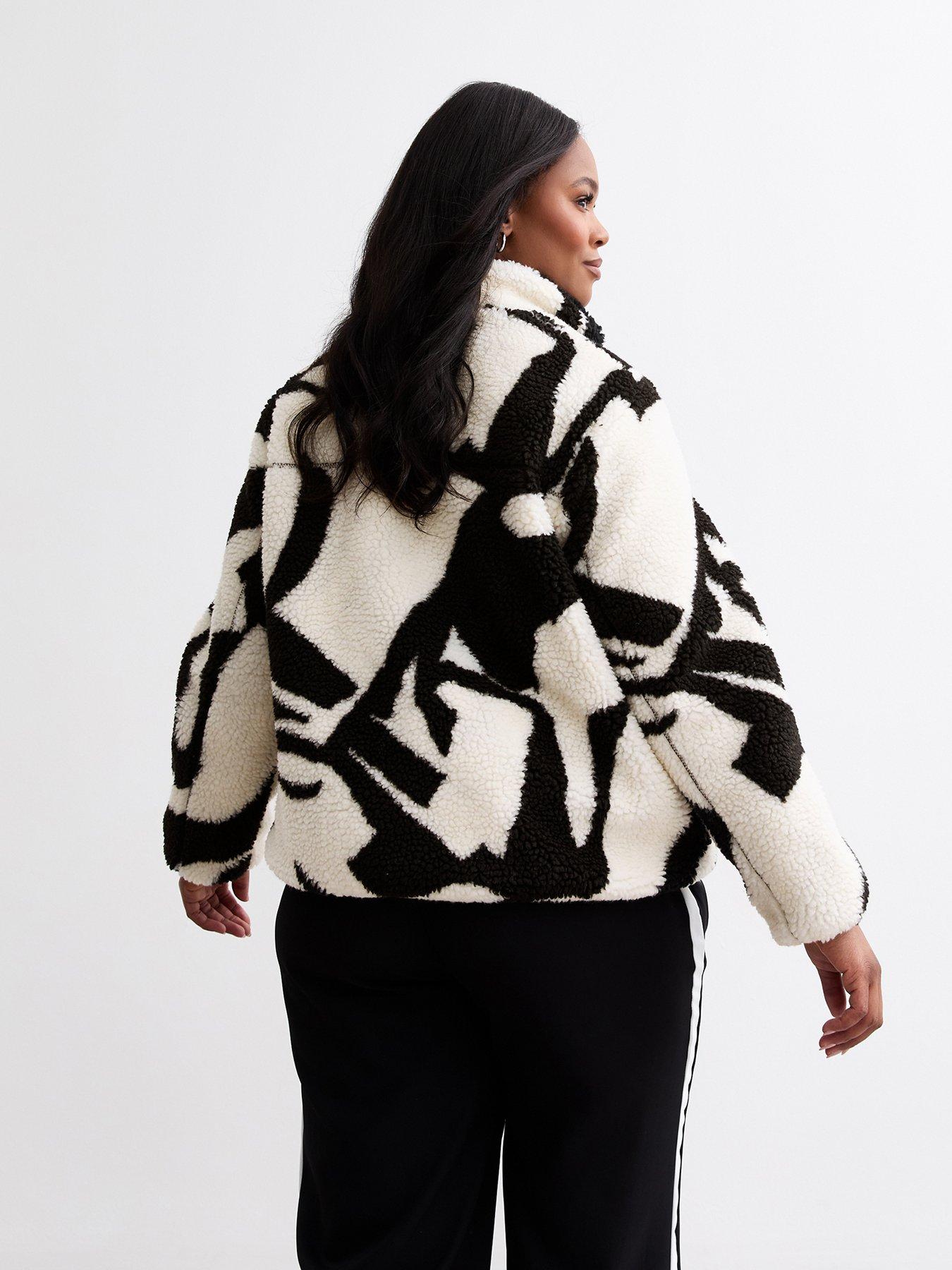 new-look-curves-white-absract-print-borg-jacketstillFront