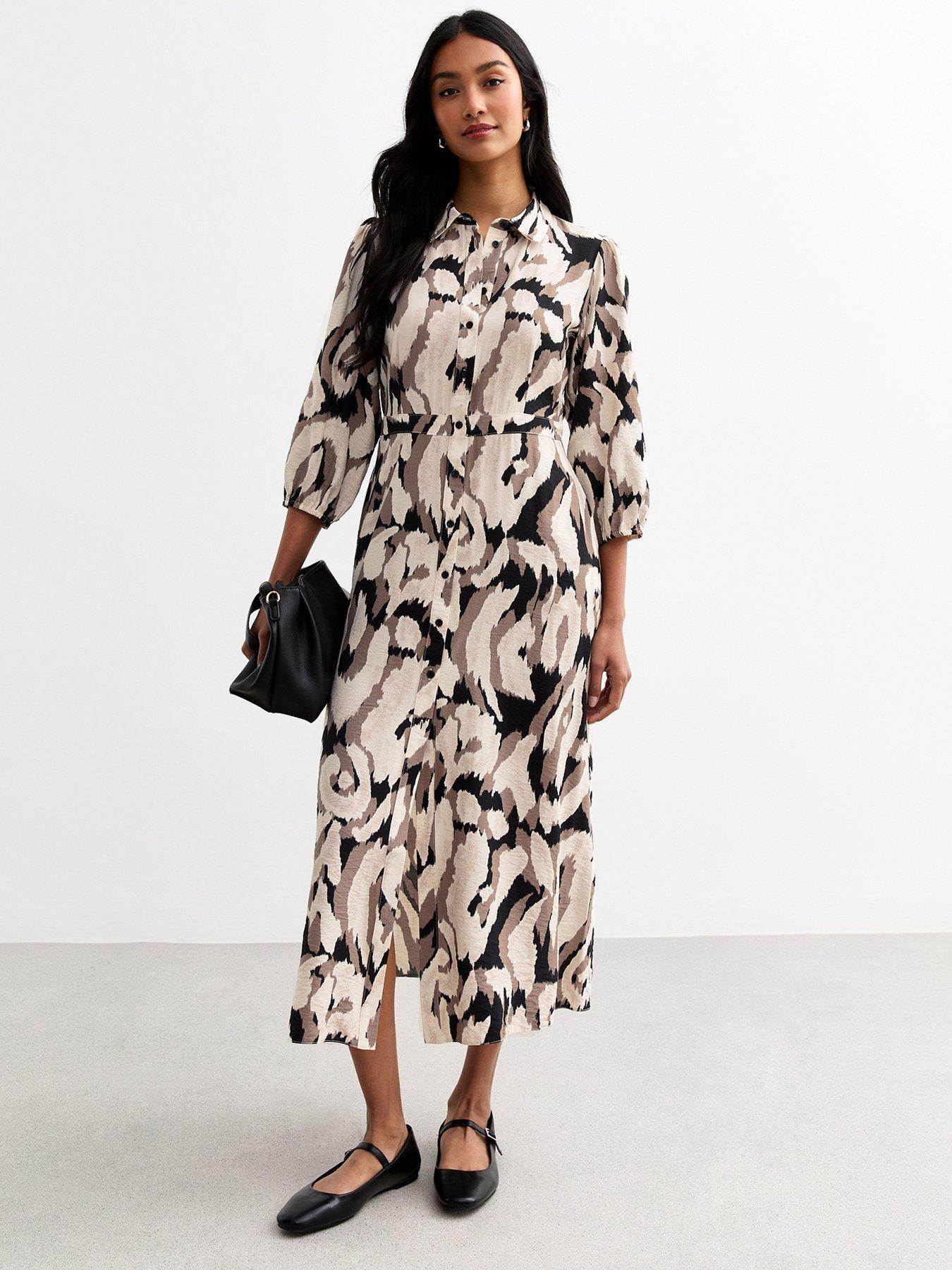 new-look-abstract-print-midi-shirt-dress--nbspbrown