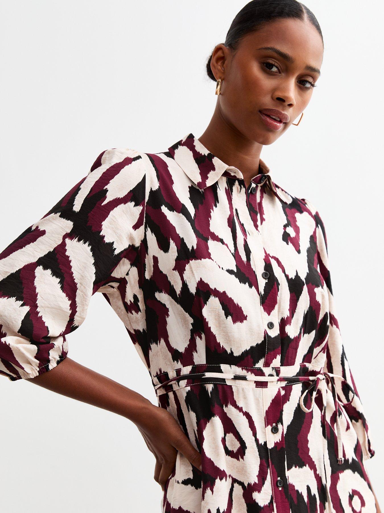 new-look-abstract-midi-shirt-dress-printoutfit