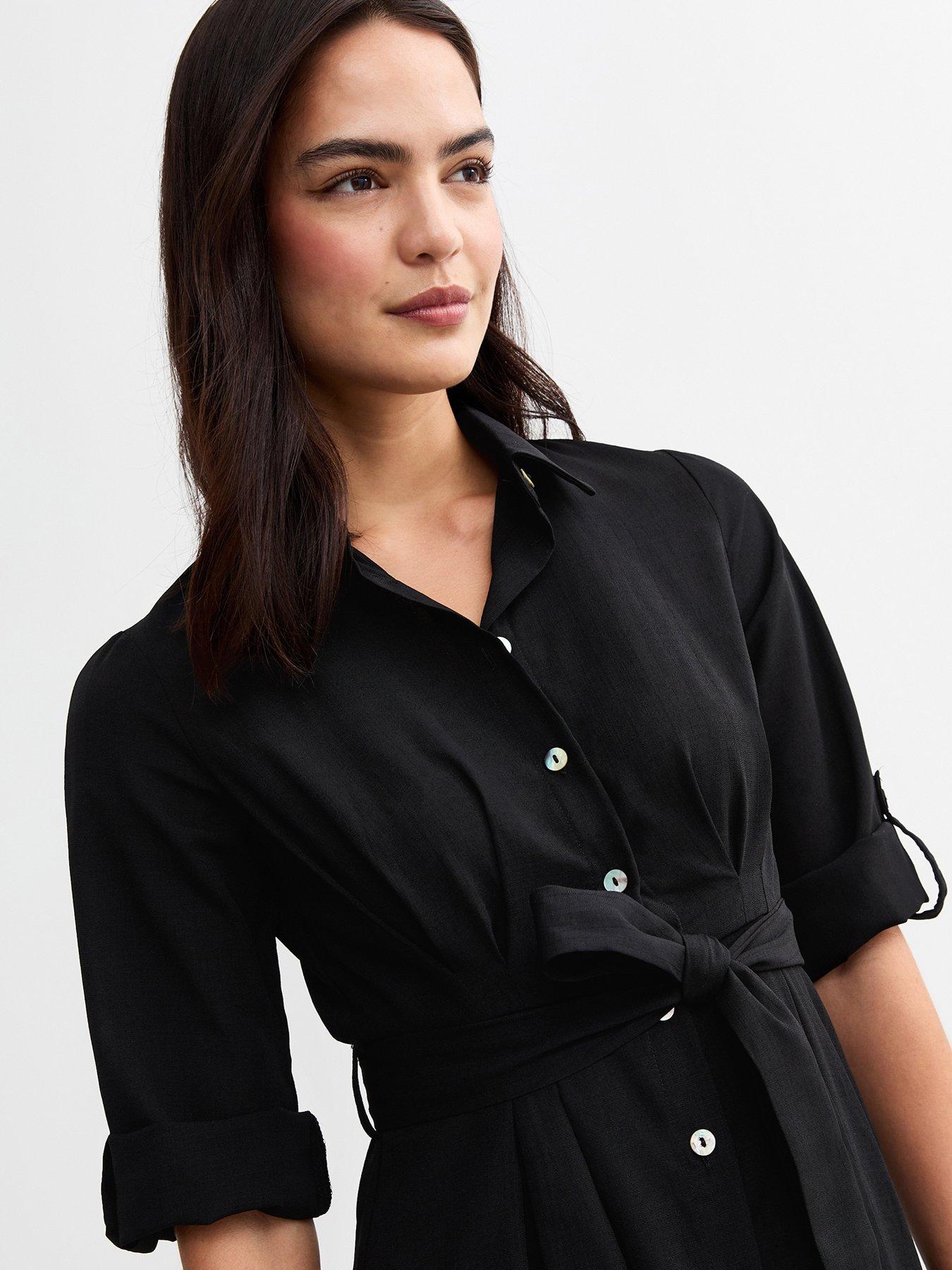 new-look-tie-waist-midi-shirt-dress-blackoutfit