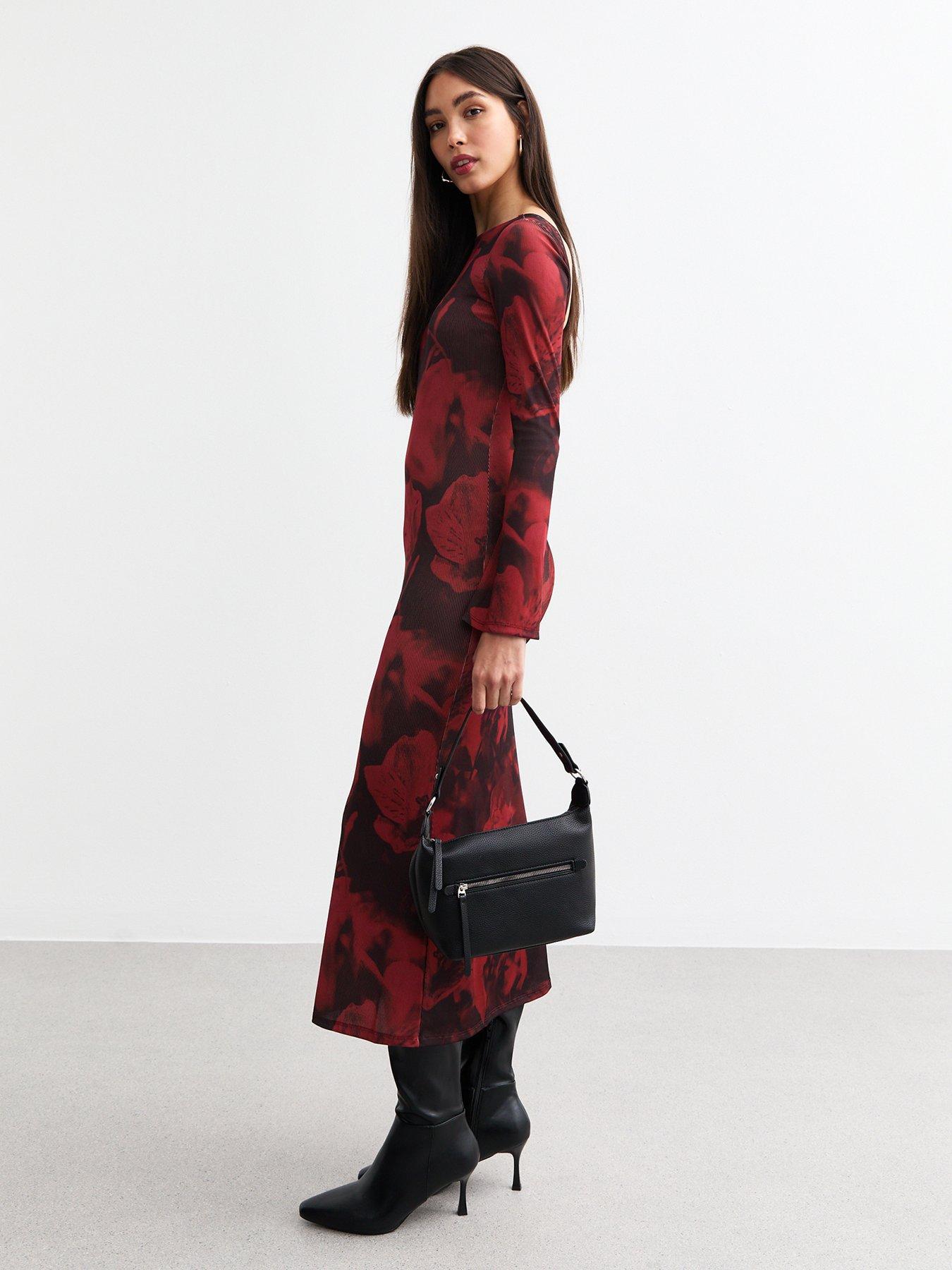 new-look-floral-print-ribbed-jersey-midi-dress-rednbspback