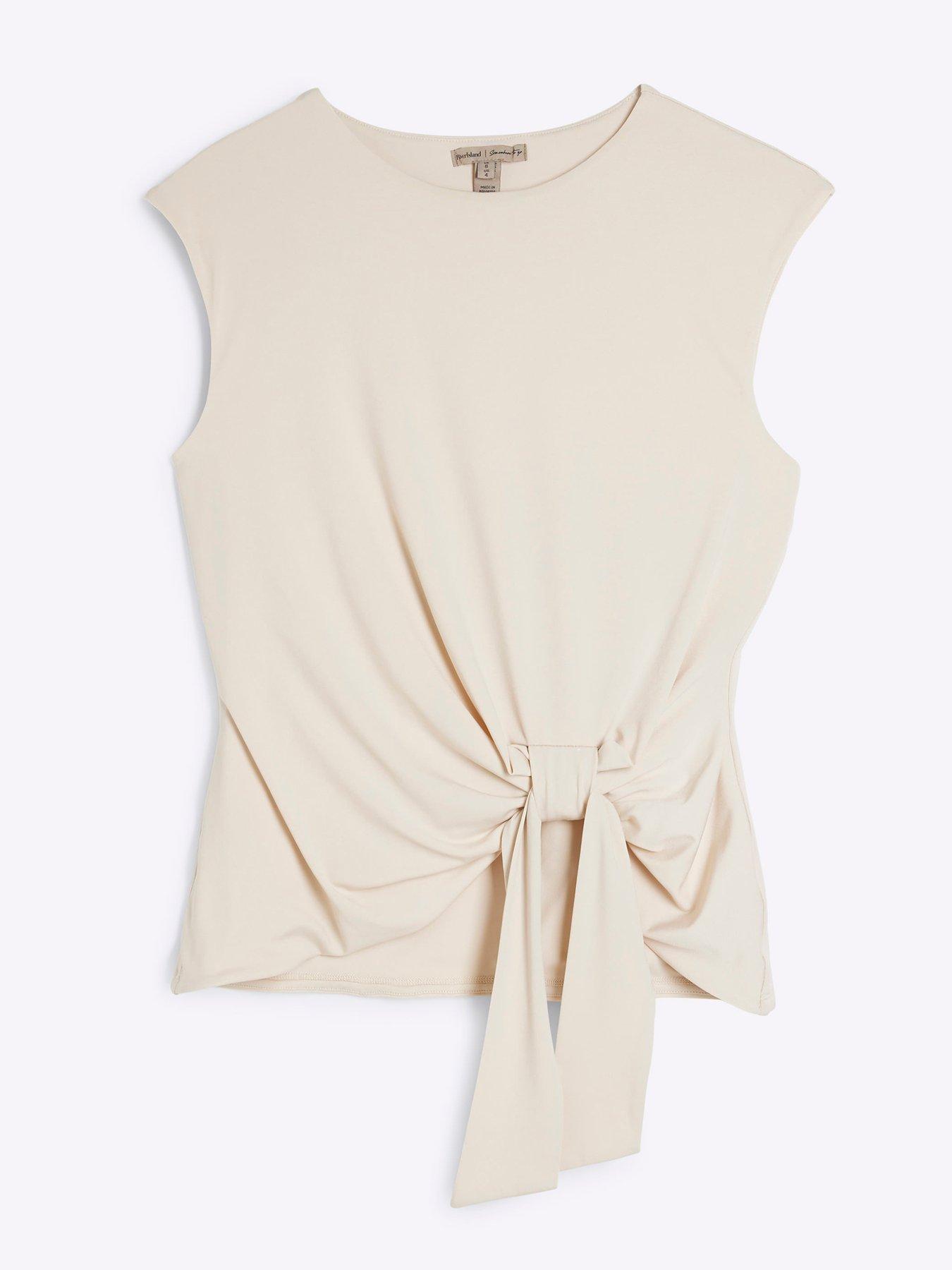 river-island-tie-detail-sleeveless-top-creamdetail