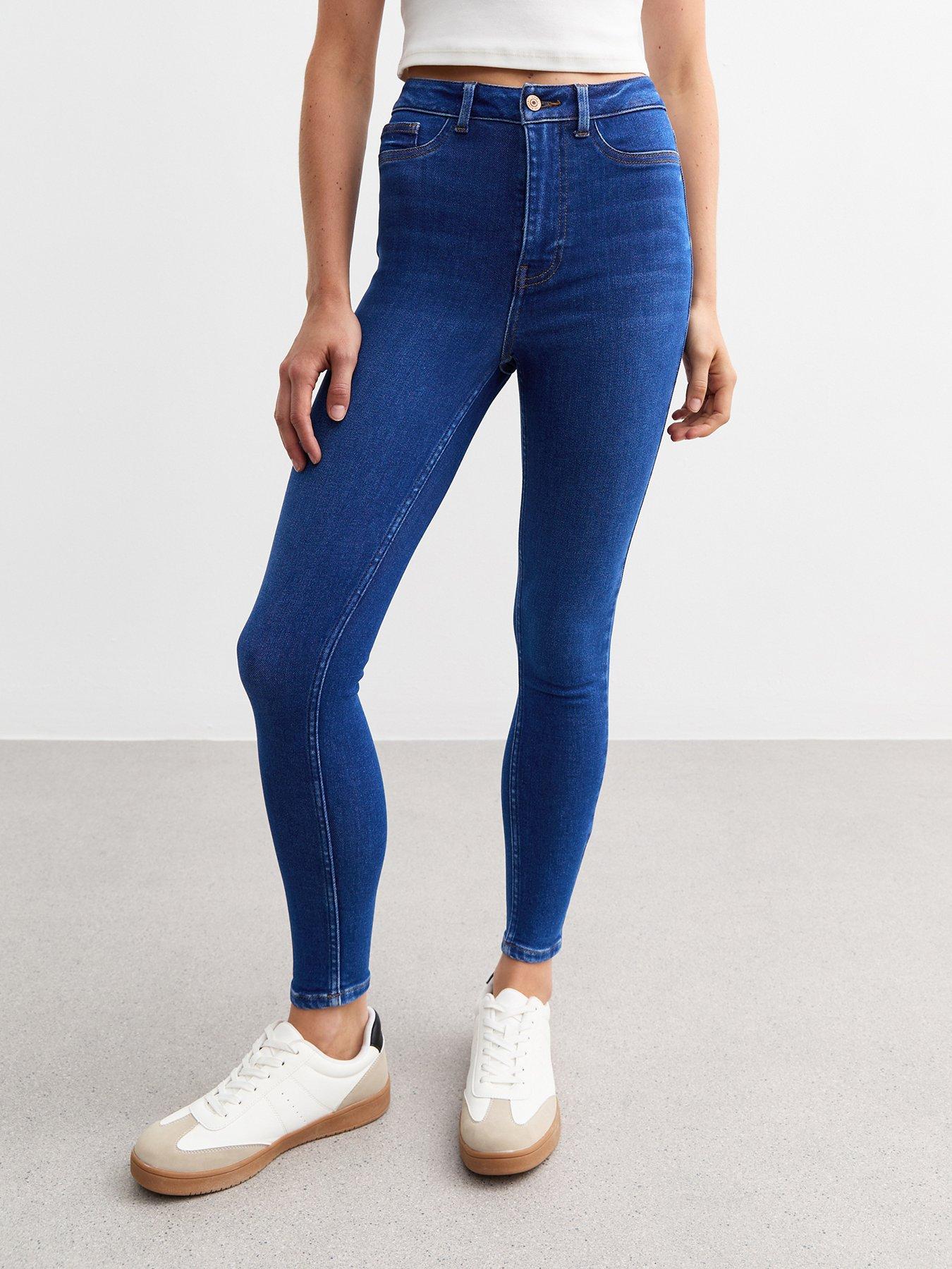 new-look-blue-denim-high-rise-slim-leg-jeans