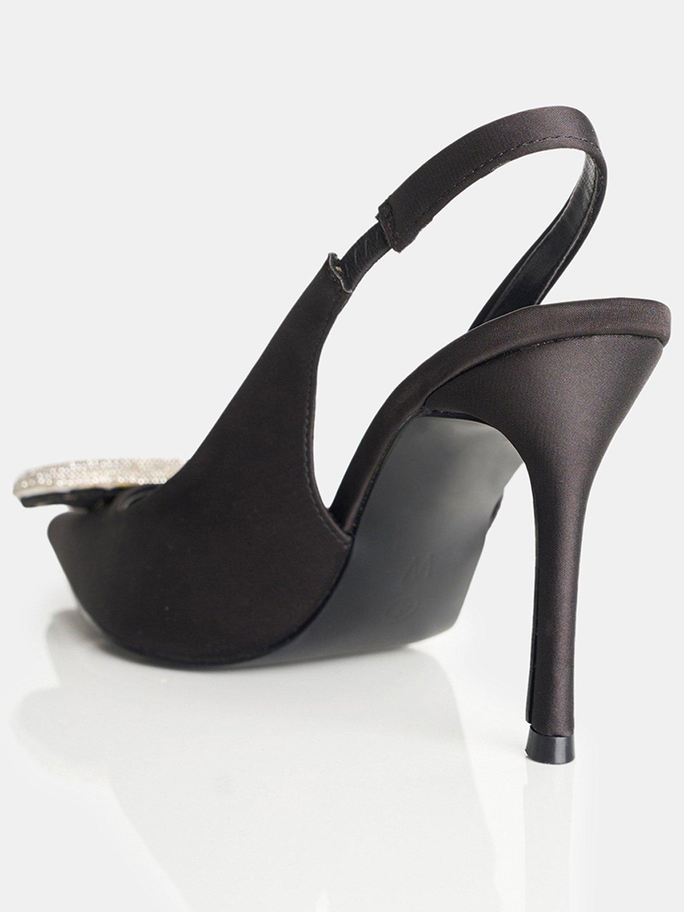 public-desire-wide-fit-floss-satin-slingback-heel-blackback