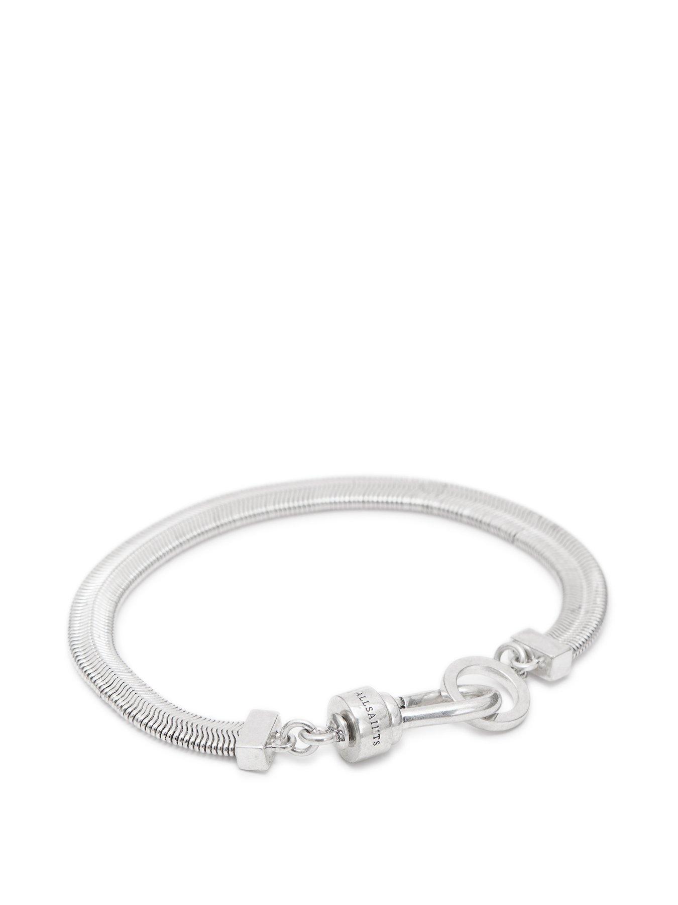 allsaints-snake-chain-bracelet-silverback