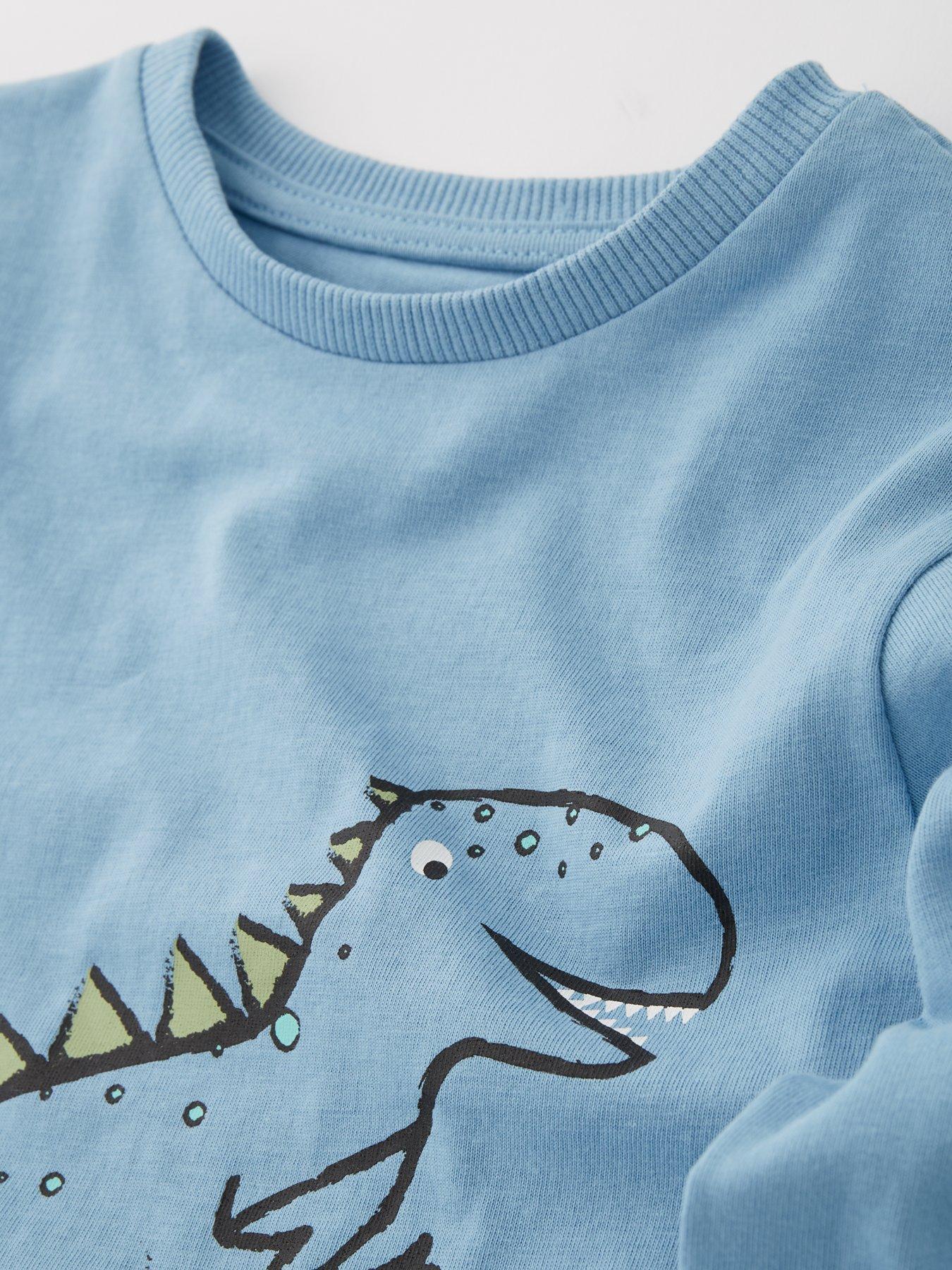 everyday-boys-dinosaur-print-long-sleeve-t-shirt-blueoutfit