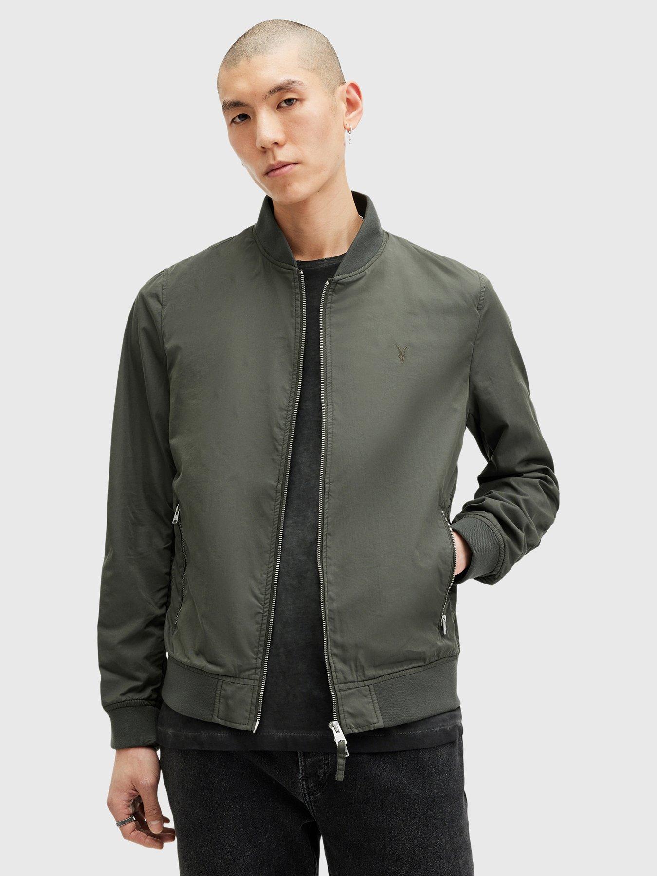 AllSaints Allsaints Bassett Bomber Jacket - Khaki
