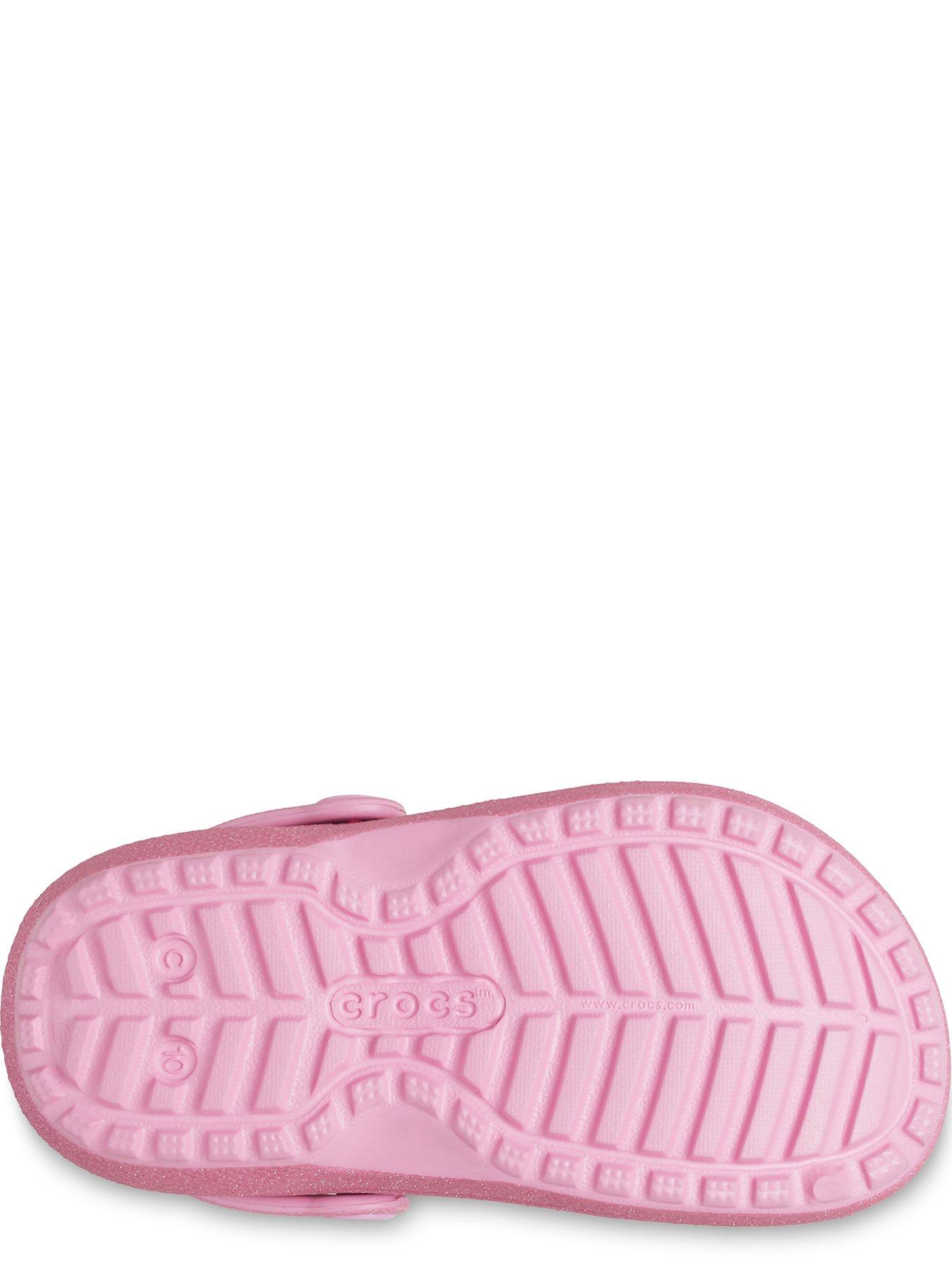 crocs-kids-classic-lined-glitter-clog-pinkdetail