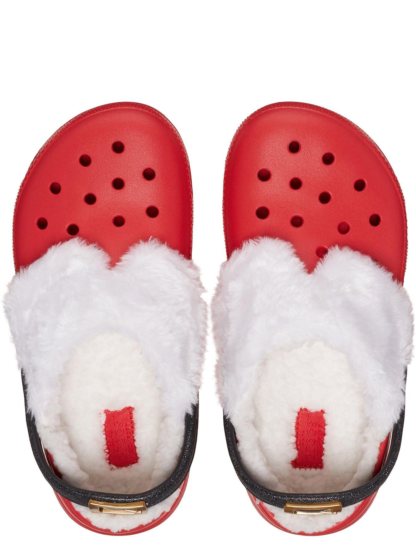 crocs-kids-classic-lined-santa-clog-redoutfit