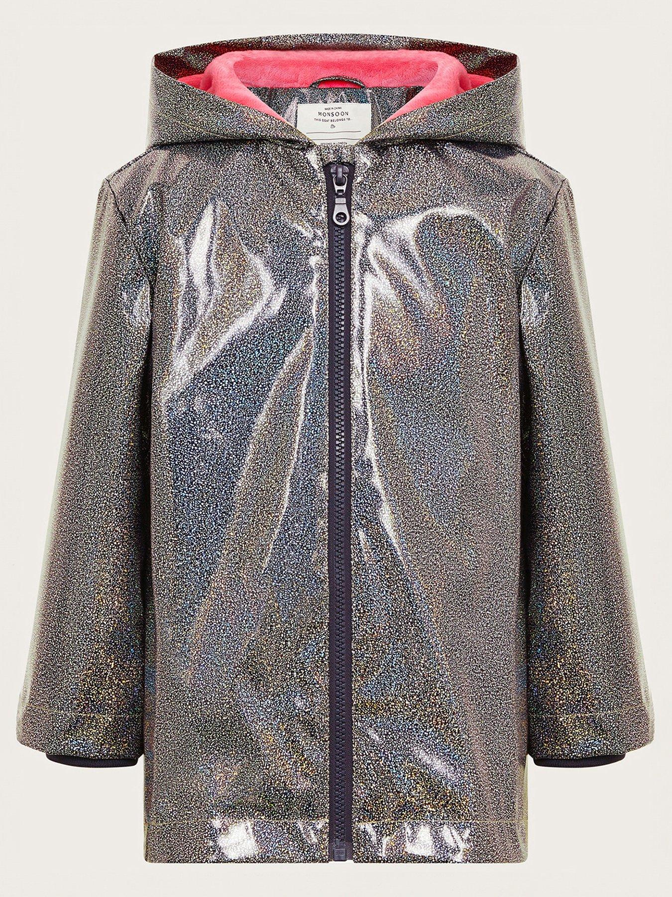 monsoon-girls-shimmer-rain-coat-navy