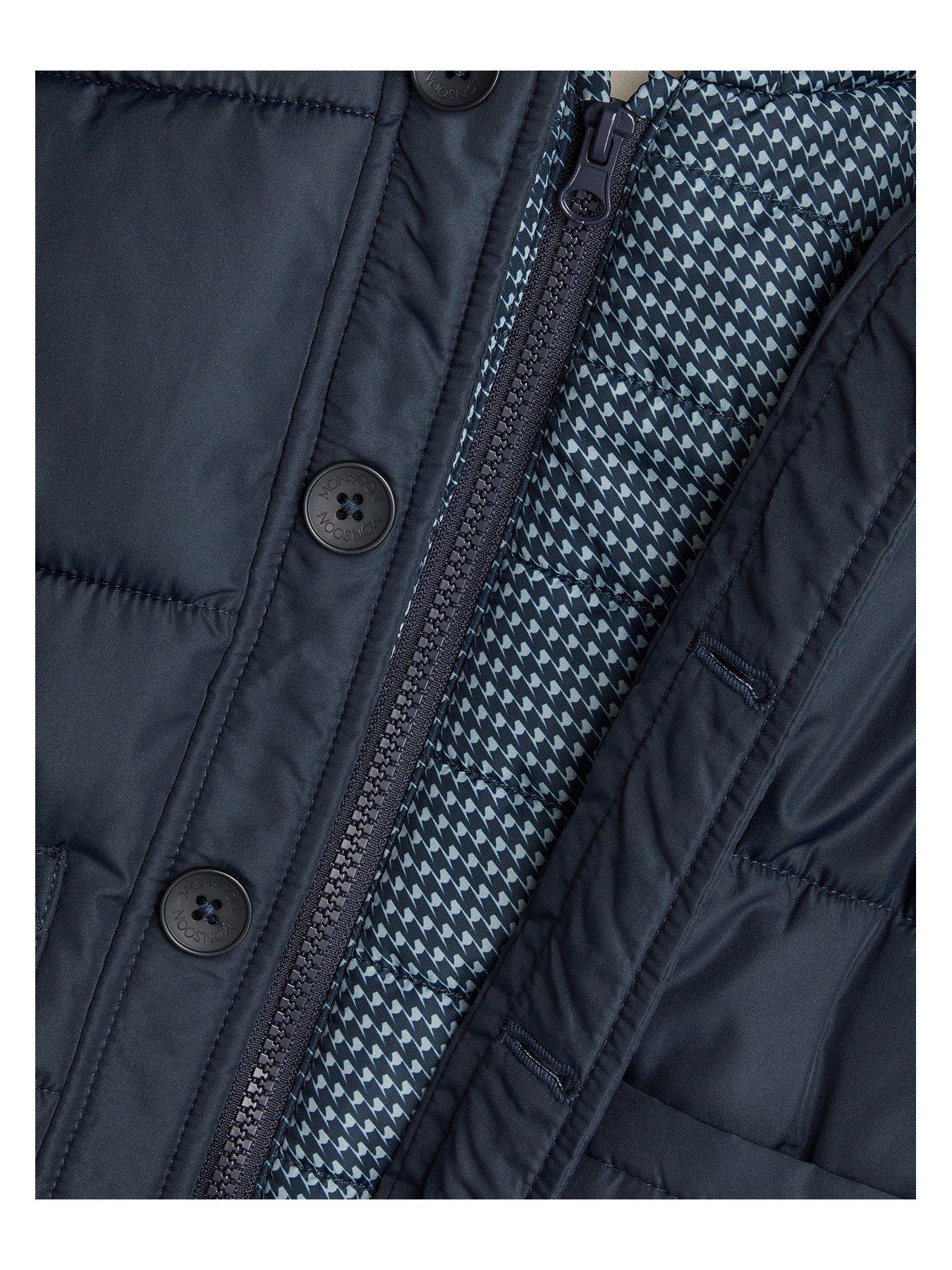 monsoon-boys-padded-houndstooth-coat-with-hood-navyoutfit