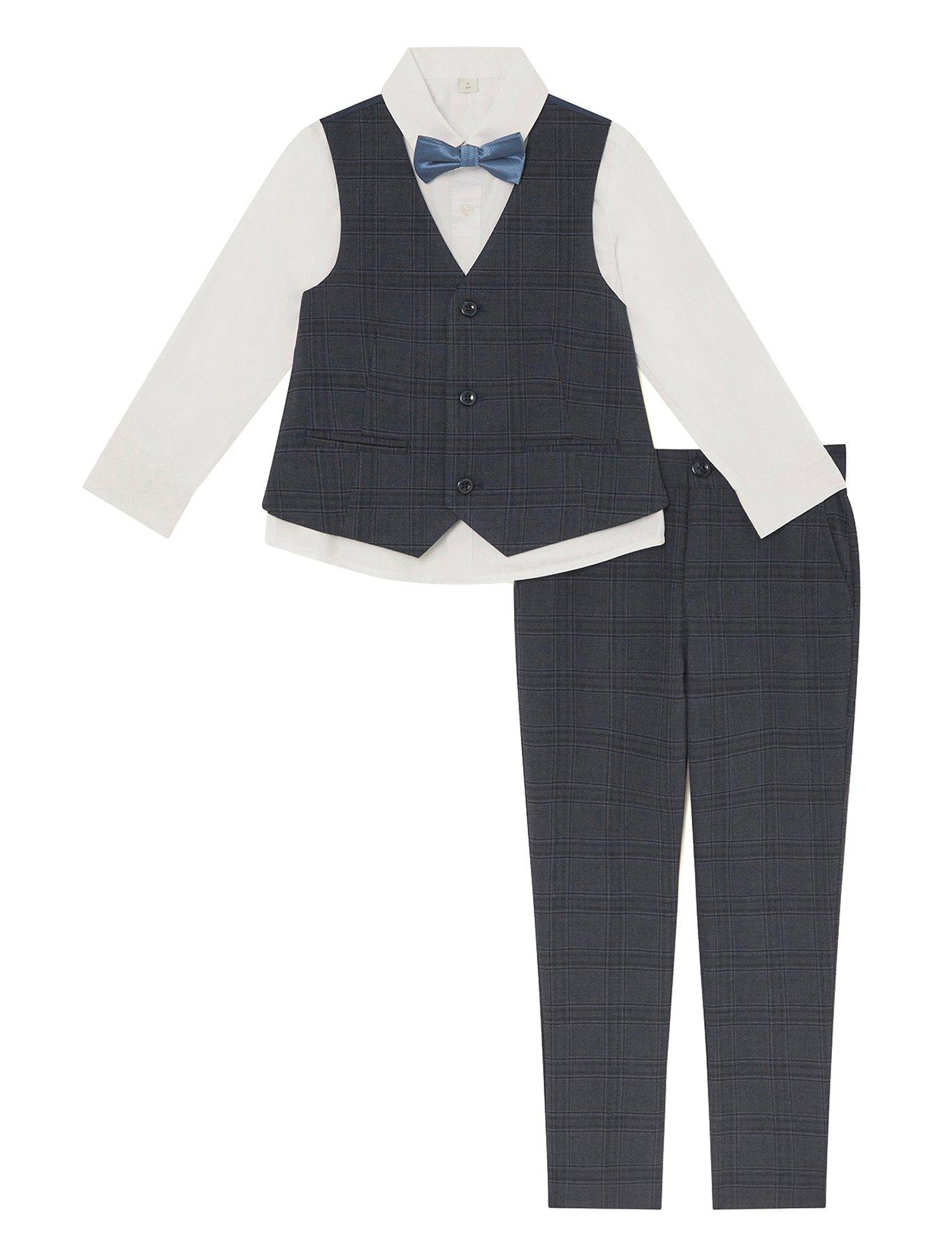 monsoon-boys-four-piece-check-suit-grey