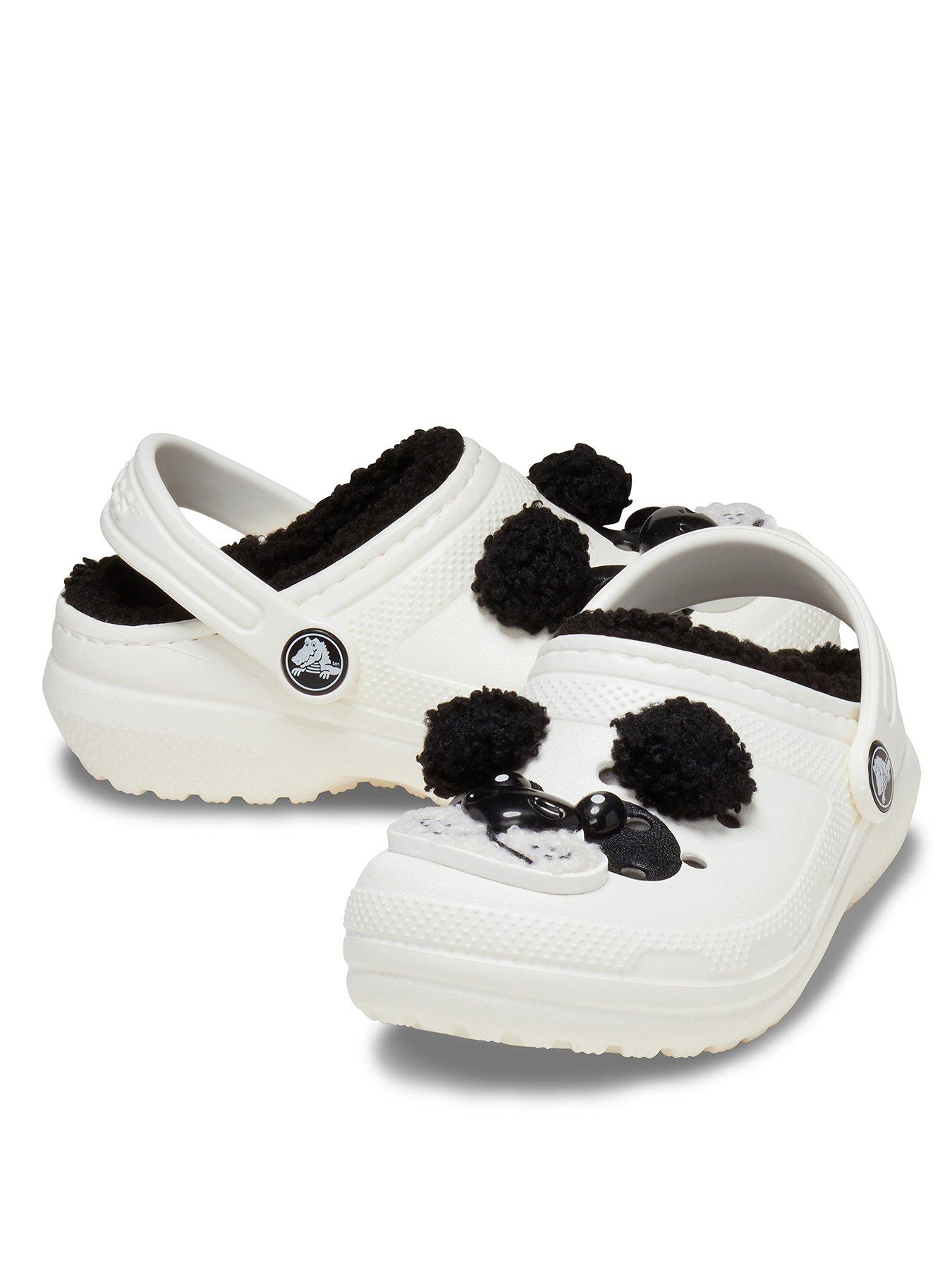 crocs-kids-classic-lined-pandabear-clog-white