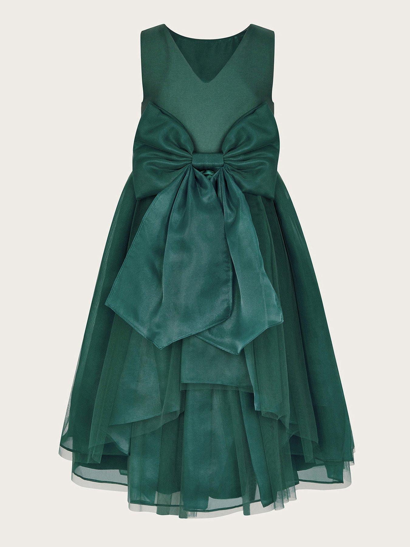 monsoon-girls-olivia-organza-dress-greenback