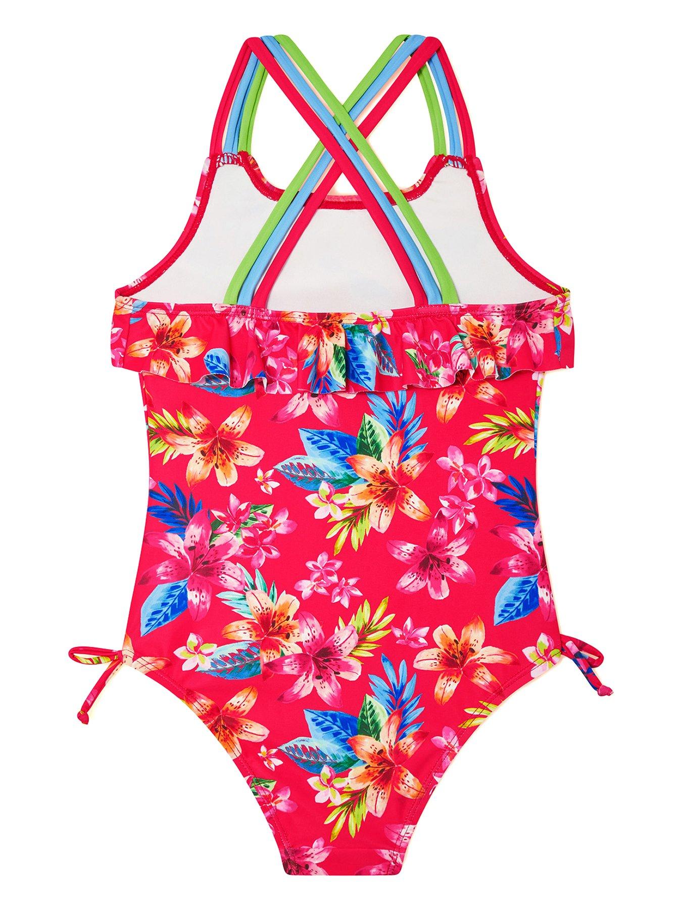 monsoon-girls-kendal-tropical-swimsuit-redback