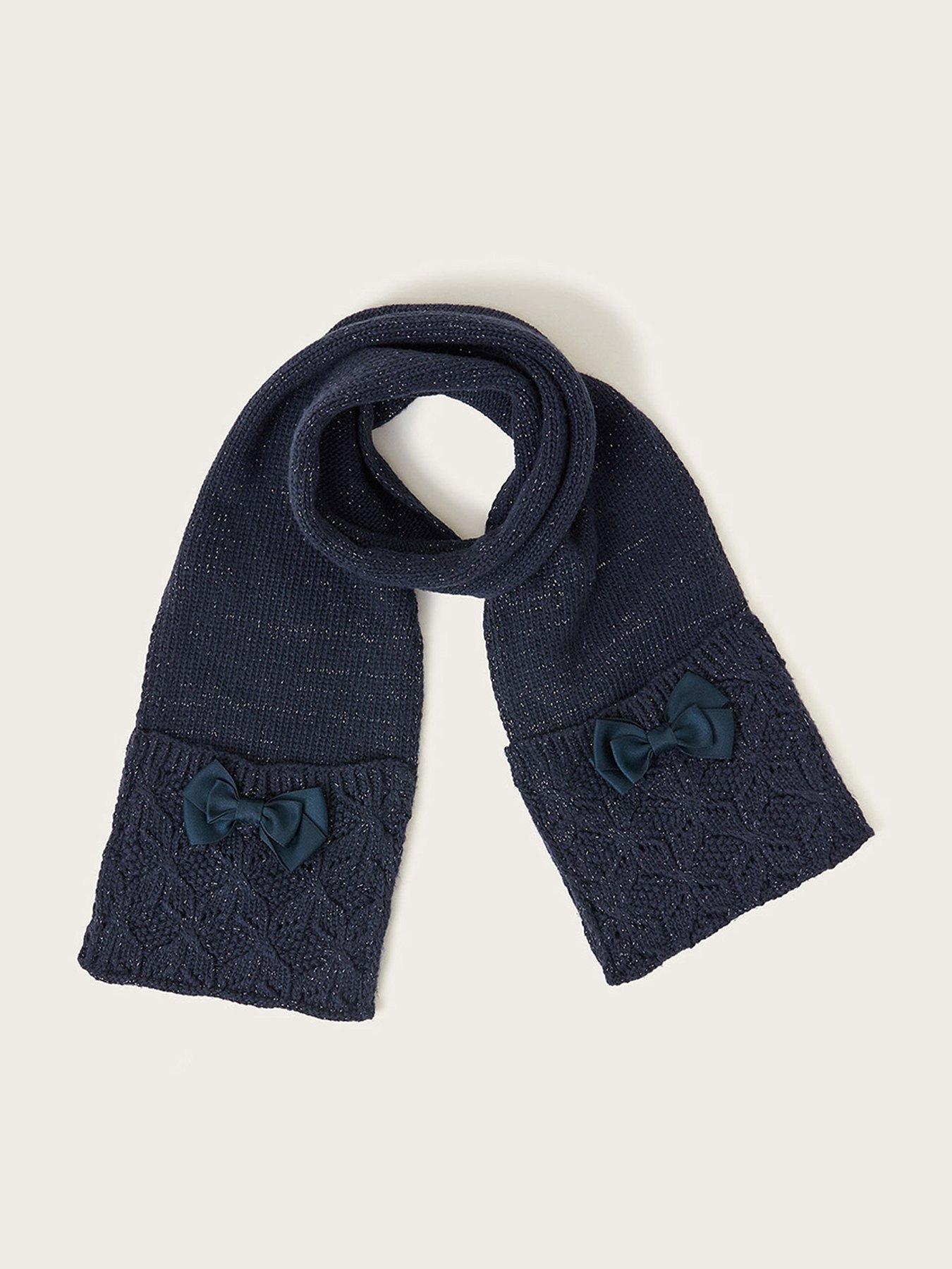 monsoon-girlsnbspscarf-navy