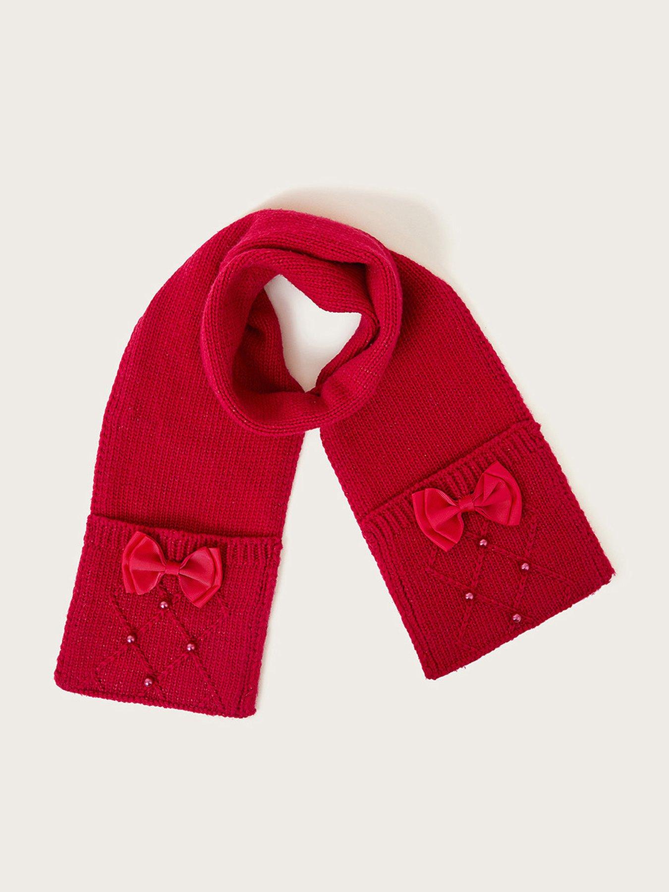 monsoon-girls-scarf-red