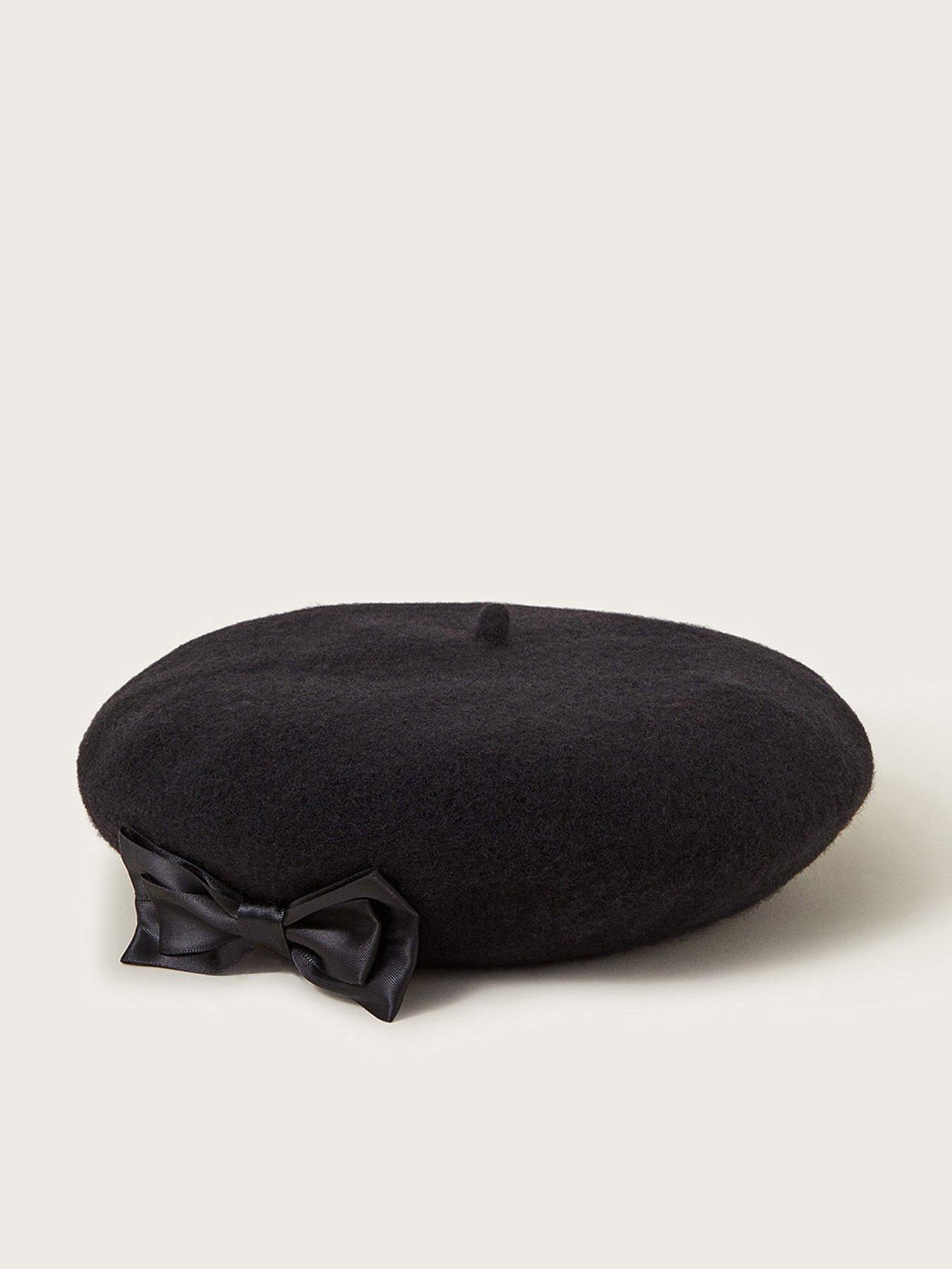 monsoon-girls-beret-black