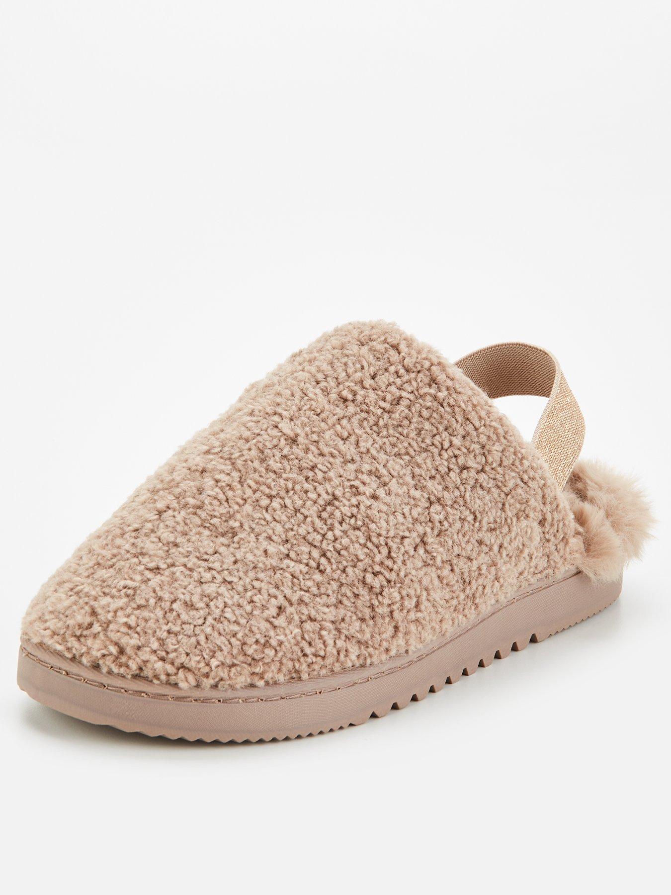 everyday-borg-mule-slipper-with-elastic-strap-mink