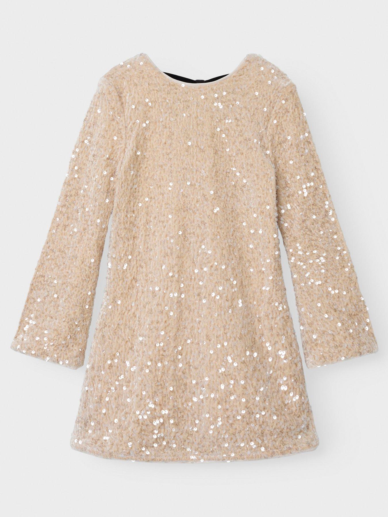 name-it-girls-long-sleeve-sequin-bow-back-dress-jet-streamback