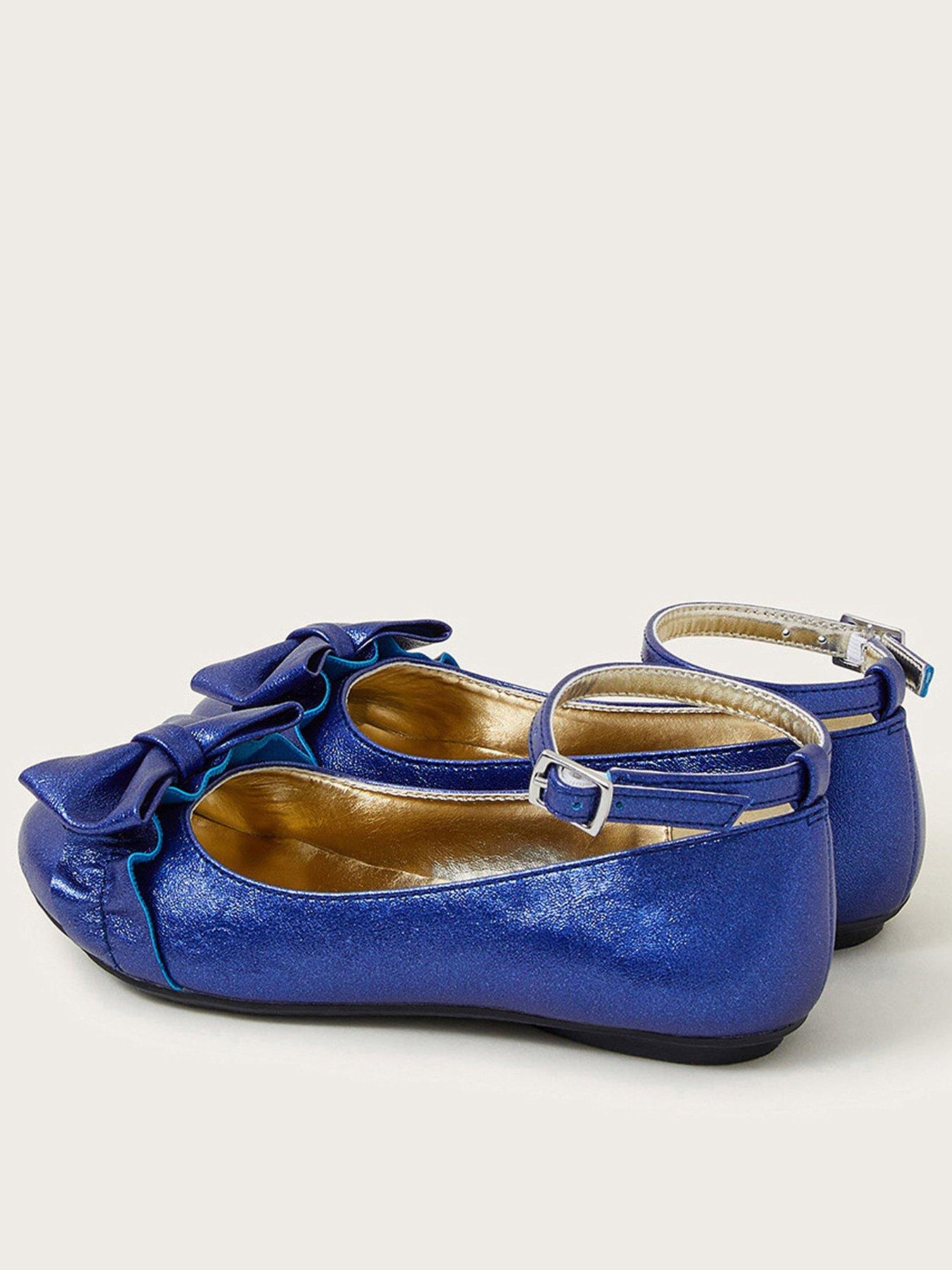 monsoon-girls-bow-ruffle-ballet-flat-shoes-navyback