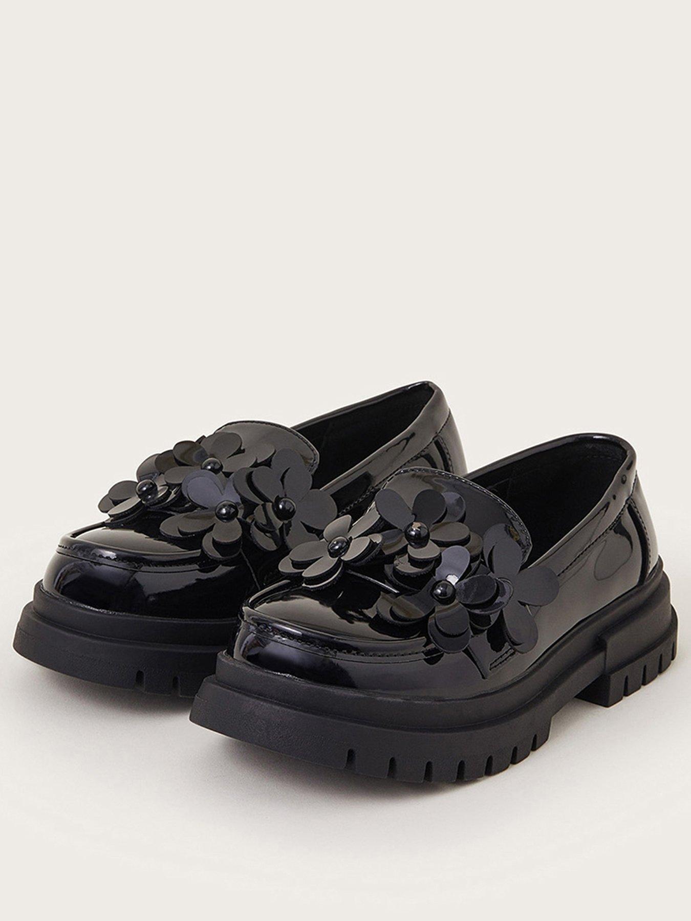 monsoon-girls-chunky-loafers-blackstillFront