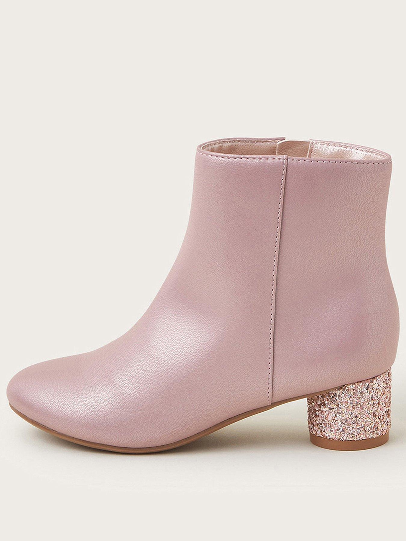 monsoon-girls-shimmer-heel-boots-pink