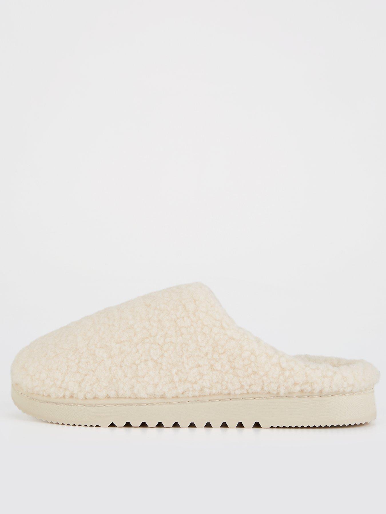 v-by-very-borg-mule-slipper-cream