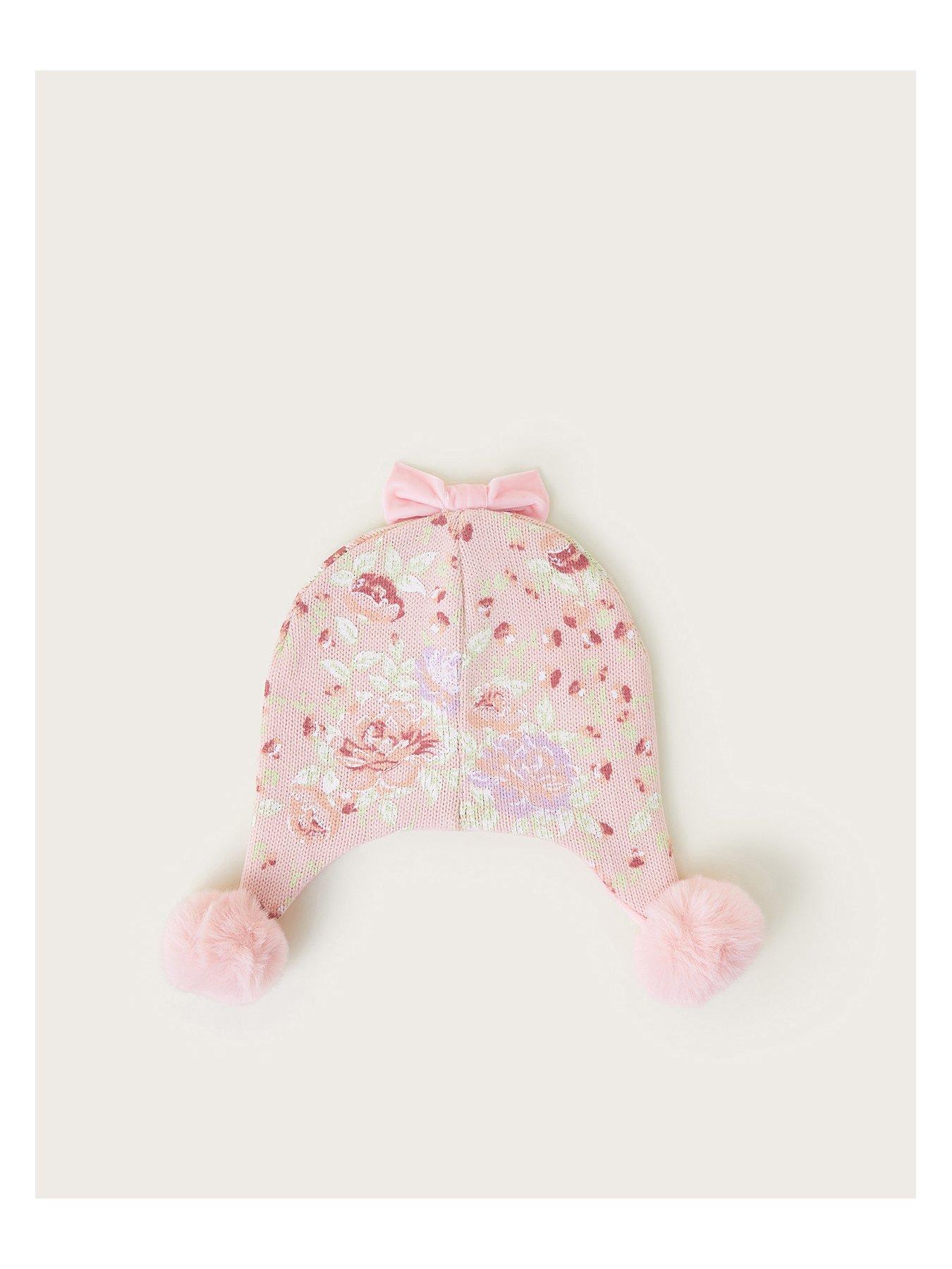 monsoon-baby-girls-floral-printed-hat-pinkback