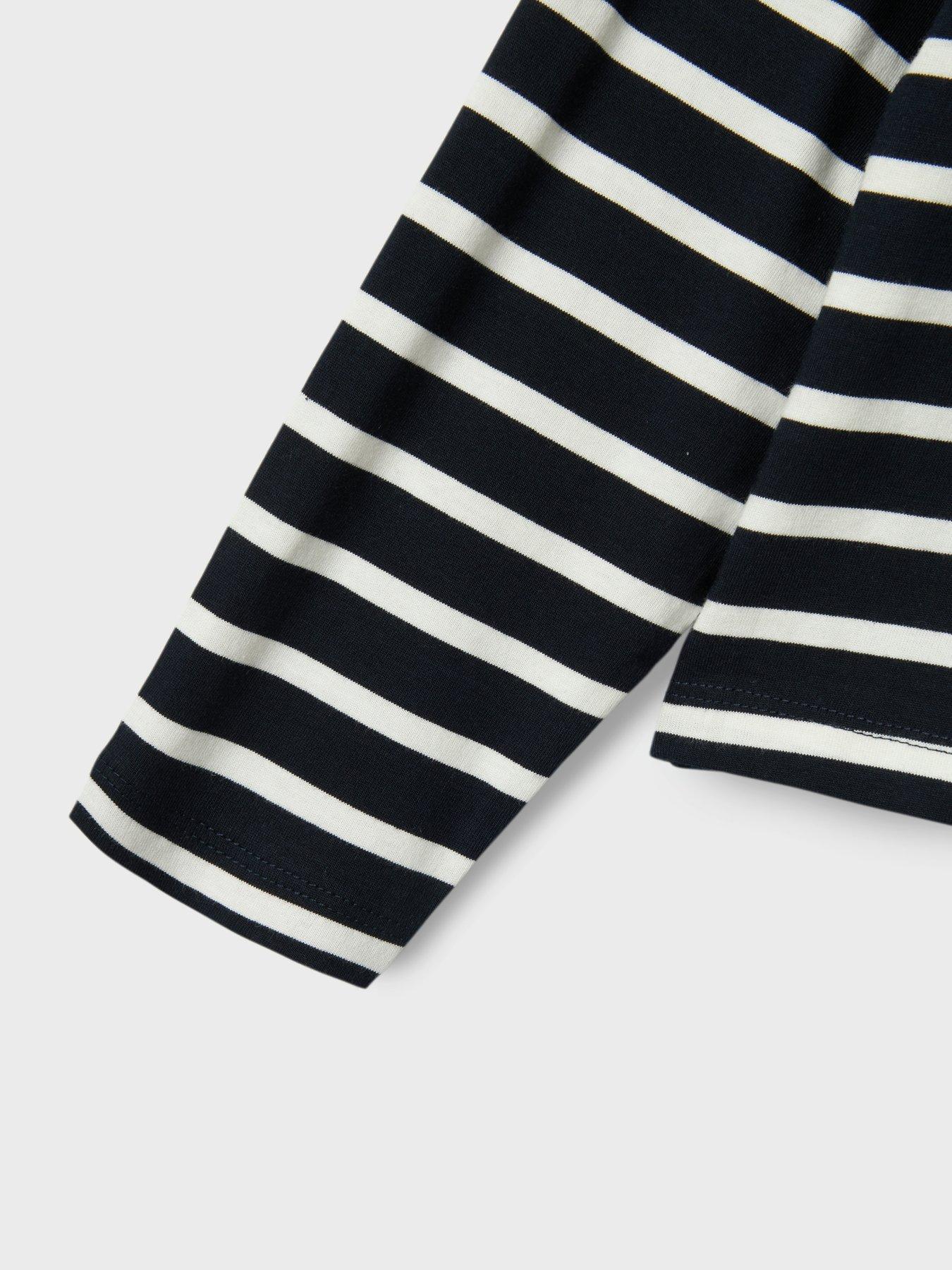 name-it-girls-long-sleeve-stripe-tshirt-dark-sapphireoutfit