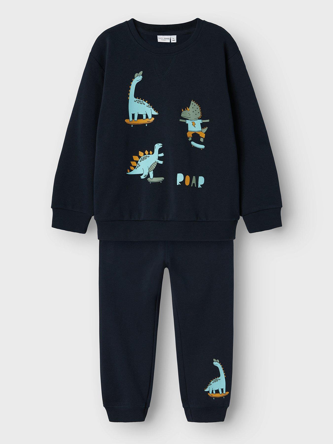 name-it-mini-boys-2-piece-dino-sweat-set-dark-sapphire