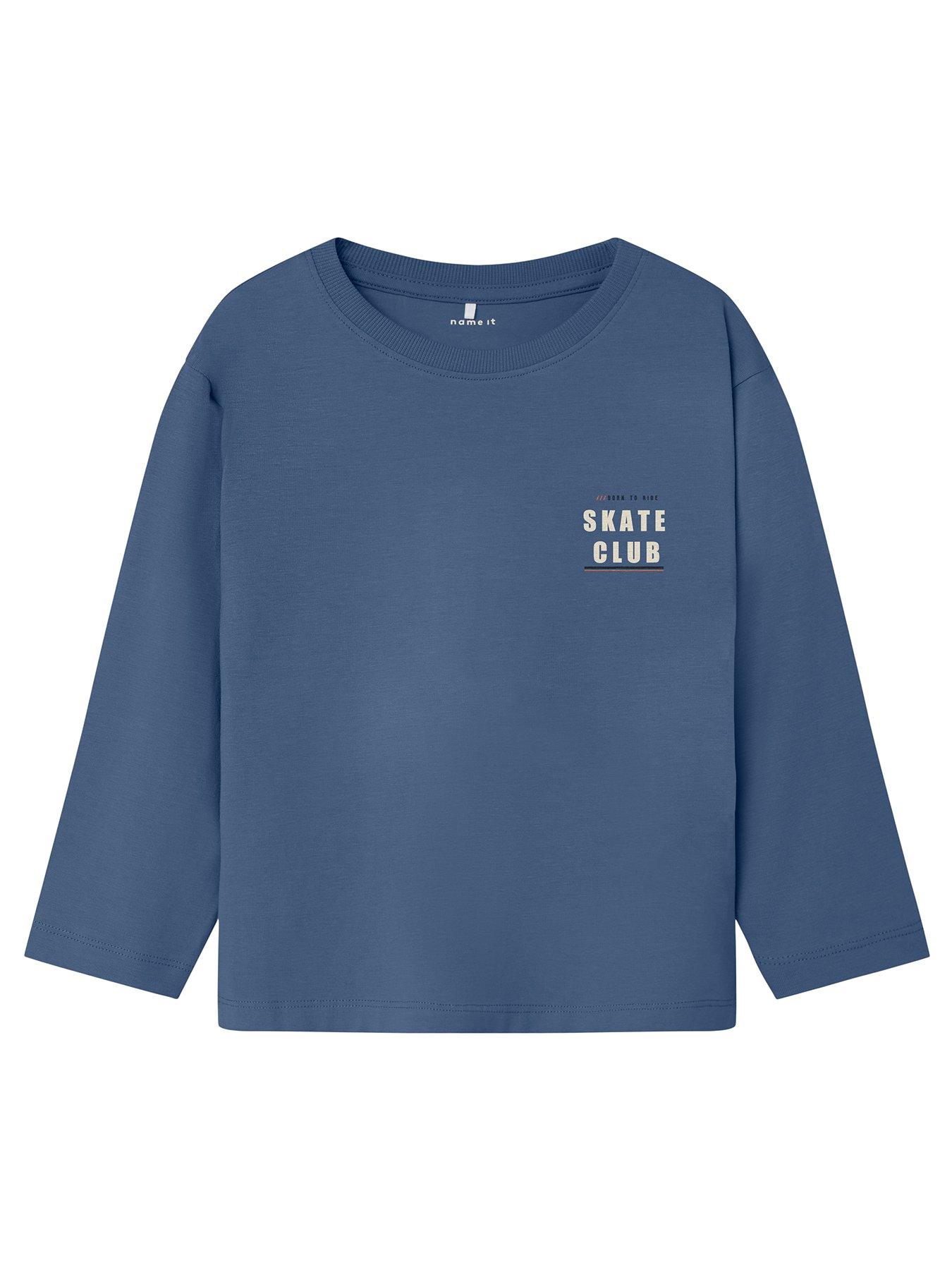 name-it-mini-boys-skateboarding-back-print-long-sleeve-tshirt-bijou-blue