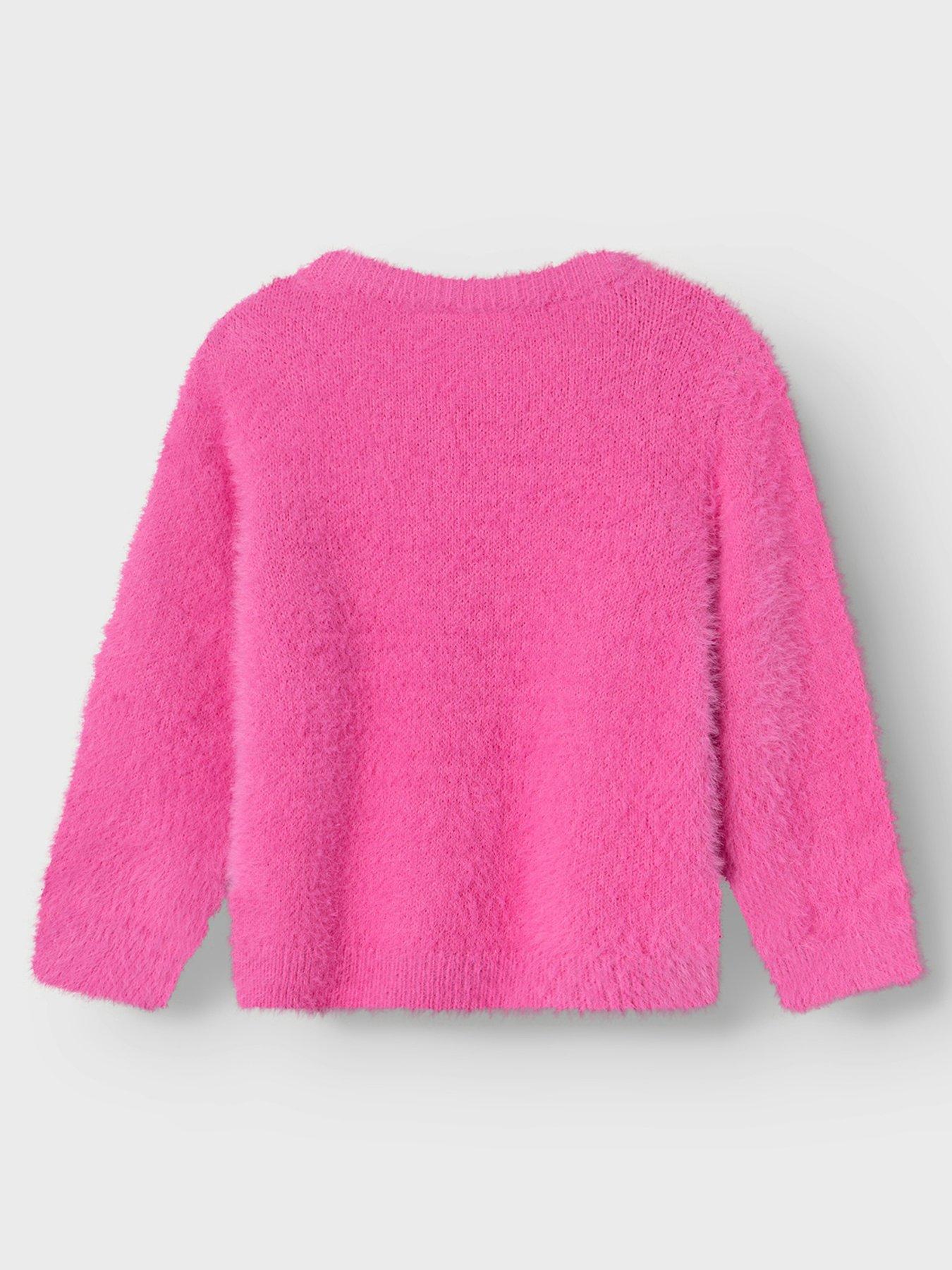 name-it-mini-girls-big-dreams-fluffy-knitted-jumper-phlox-pinkback