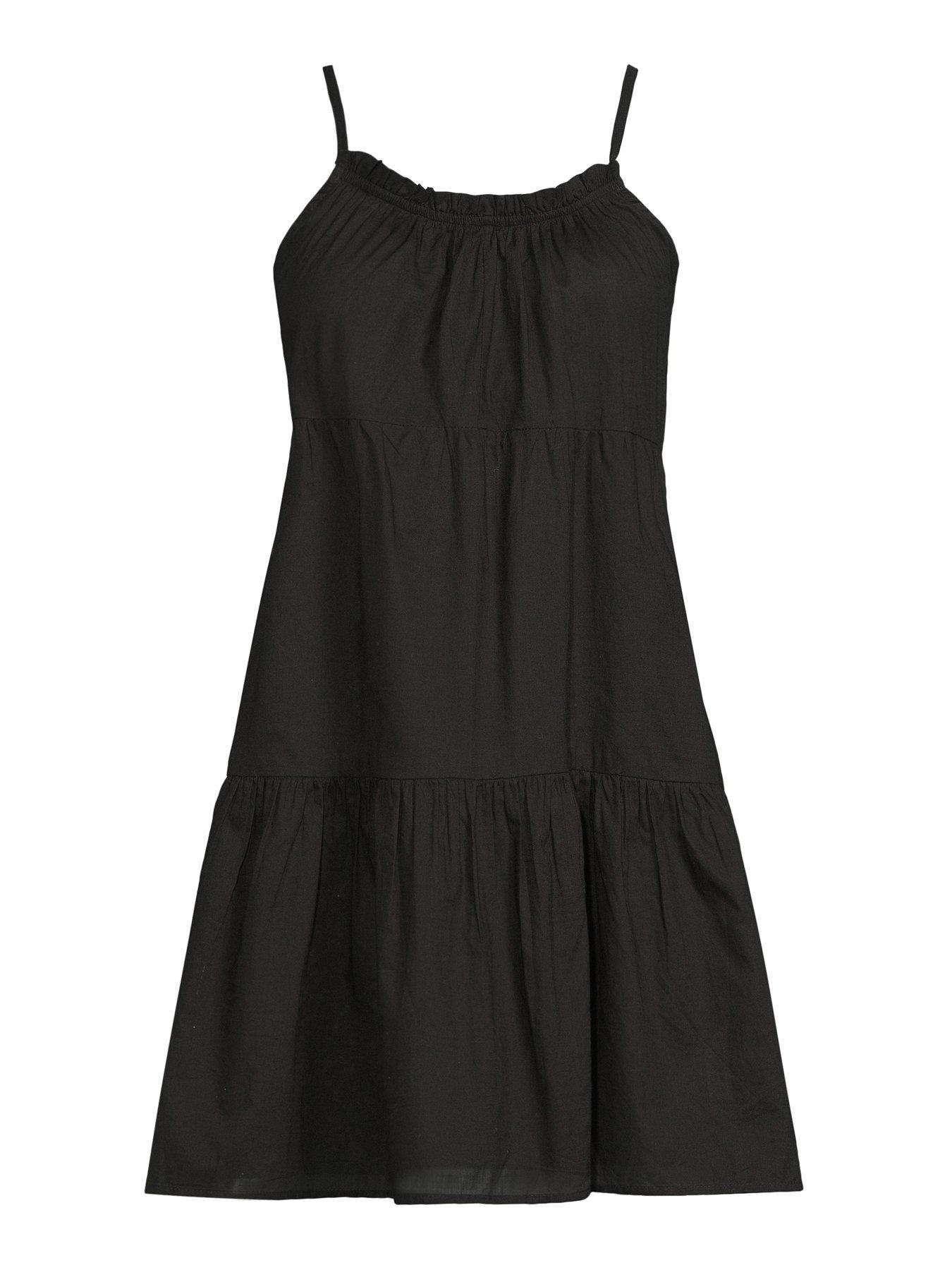 Image 7 of 7 of The Very Collection Tiered Strappy Cotton Beach Dress