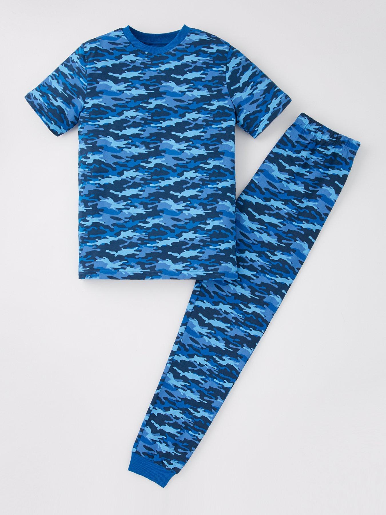 everyday-boys-cam-short-sleeve-long-length-pyjama-set