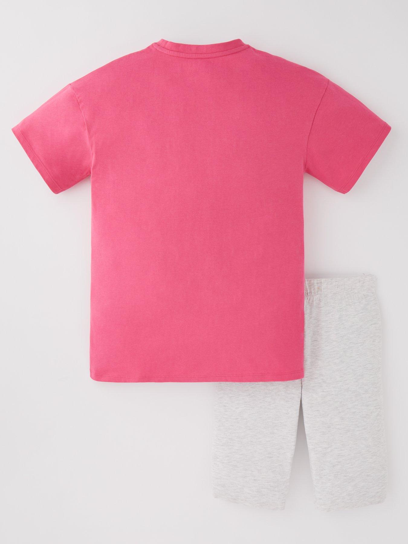 everyday-girls-short-sleeve-t-shirt-and-cycling-short-set-pinkback