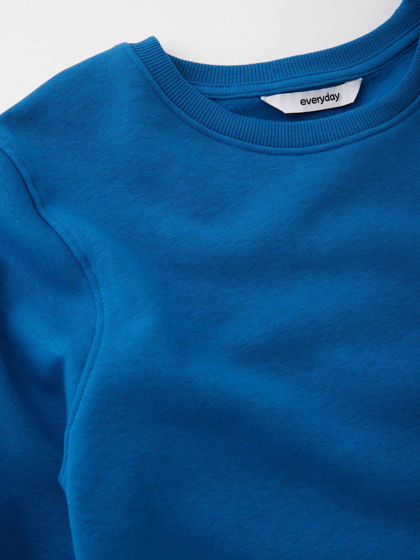 Image 3 of 4 of Everyday Boys Crew Sweatshirt - Blue