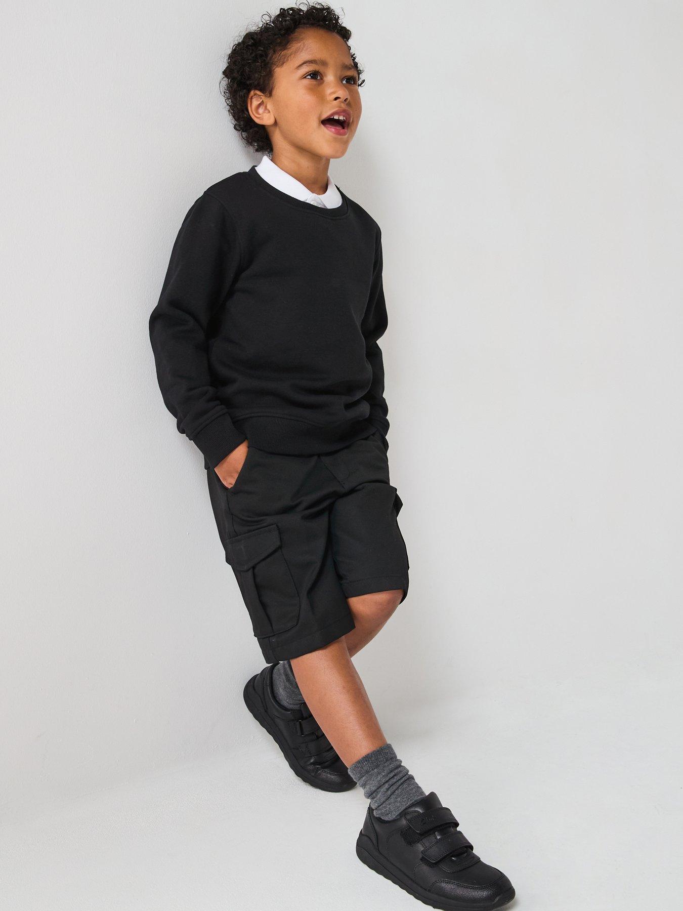 Image 6 of 6 of The Very Collection Boys Crew Sweatshirt - Black